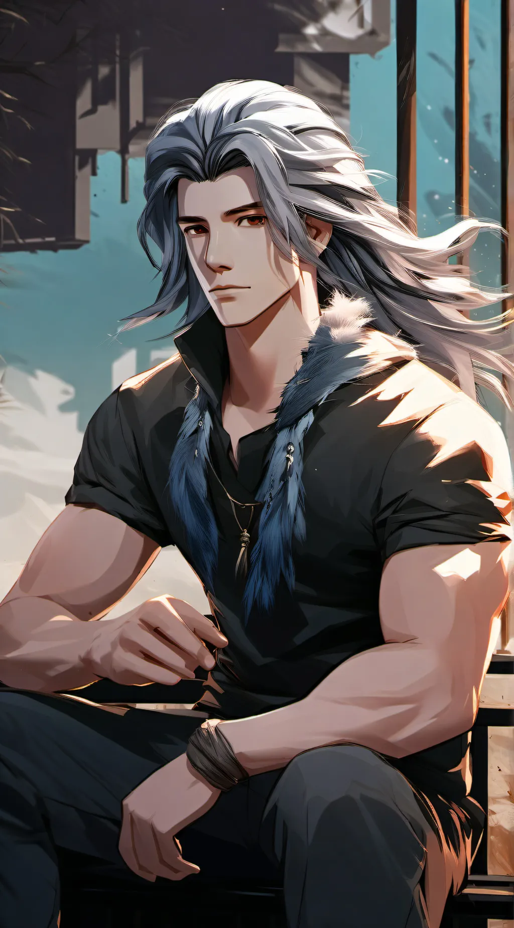 ai character: Alan background