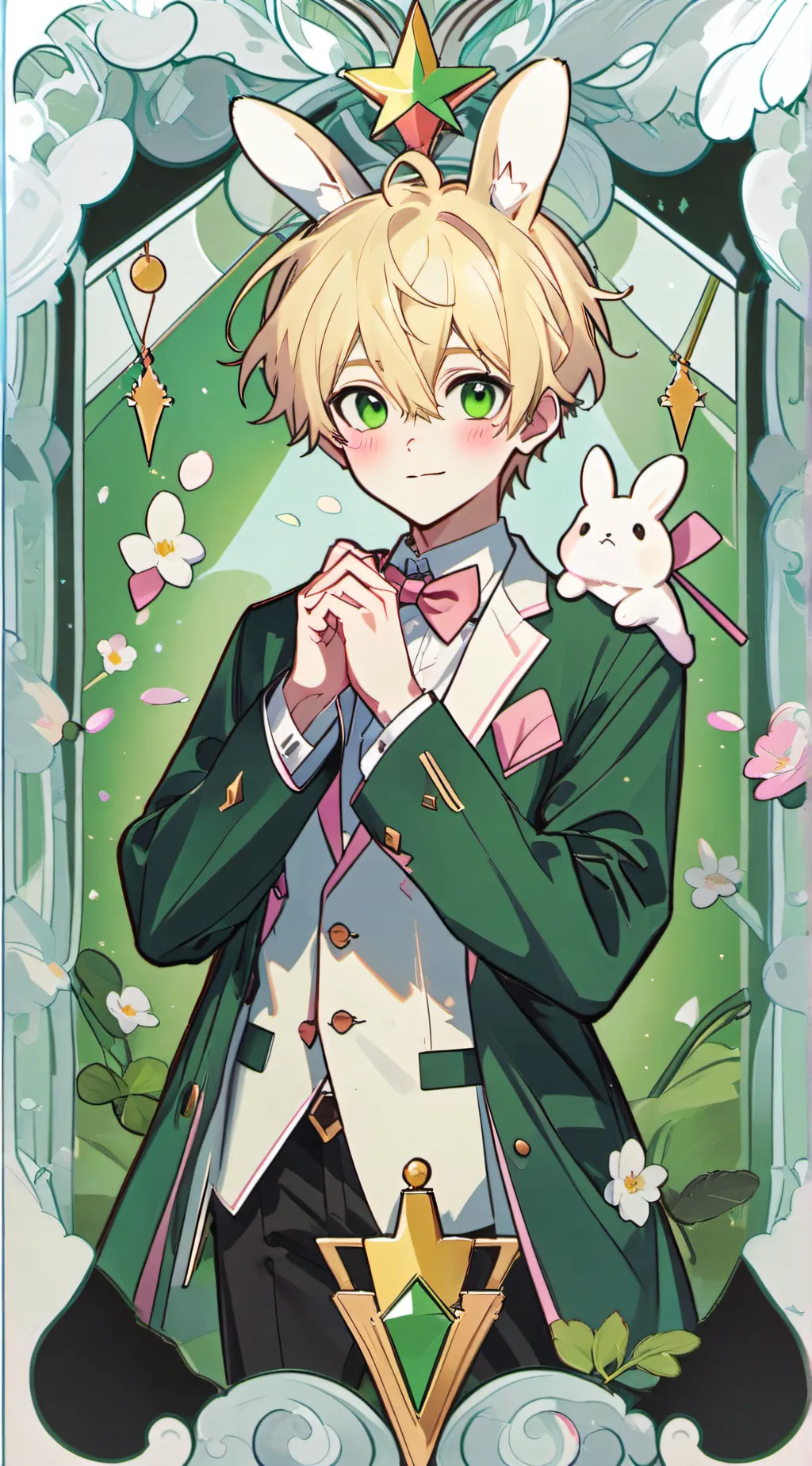 ai character: Leo background