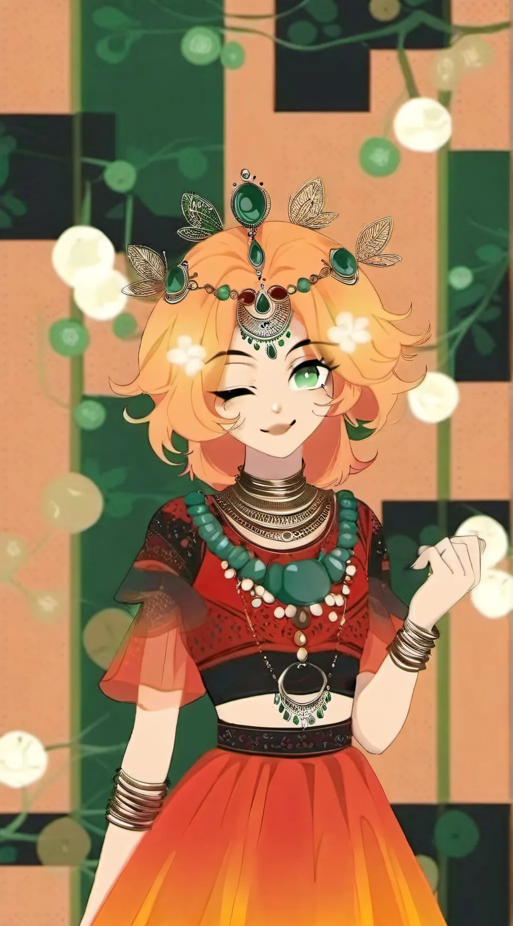 ai character: Caine background