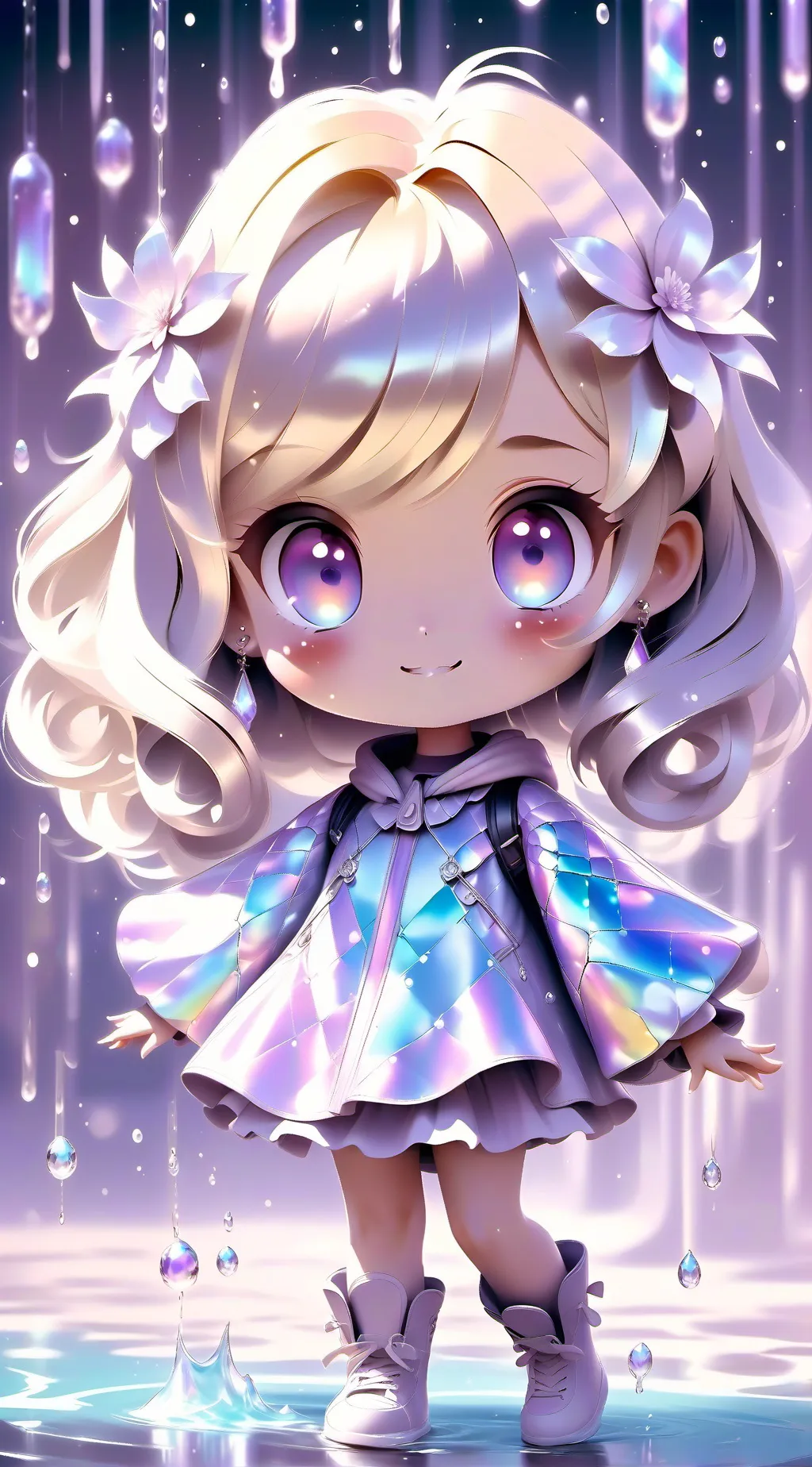 ai character: Lily background