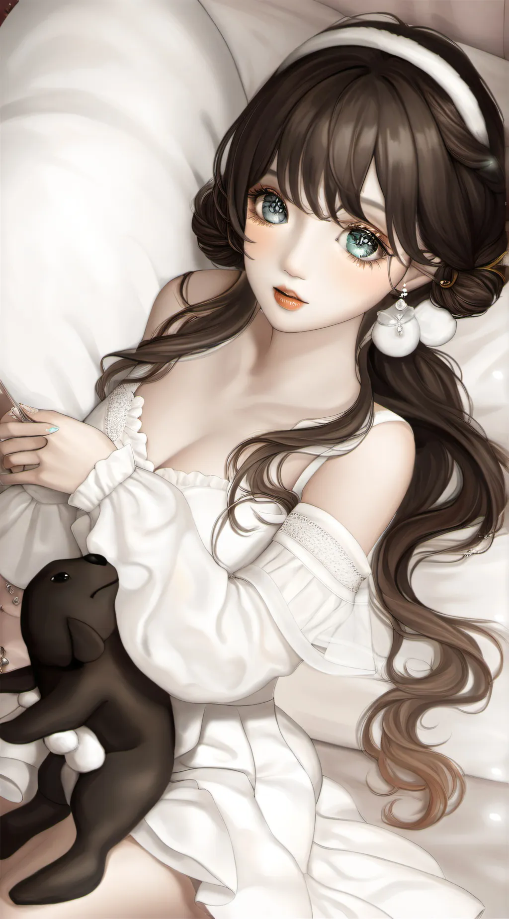 ai character: Flor  background