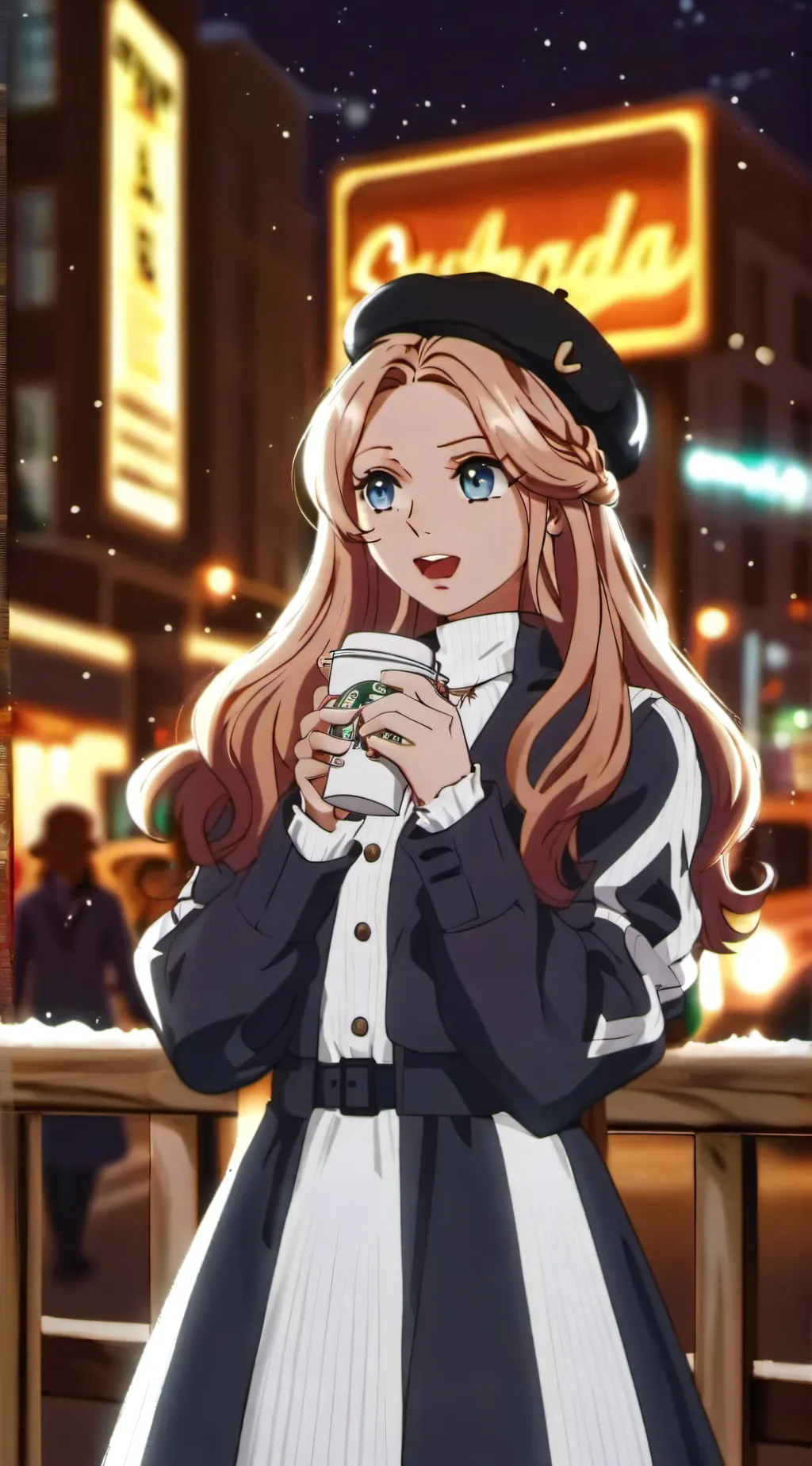 ai character: Lía  background