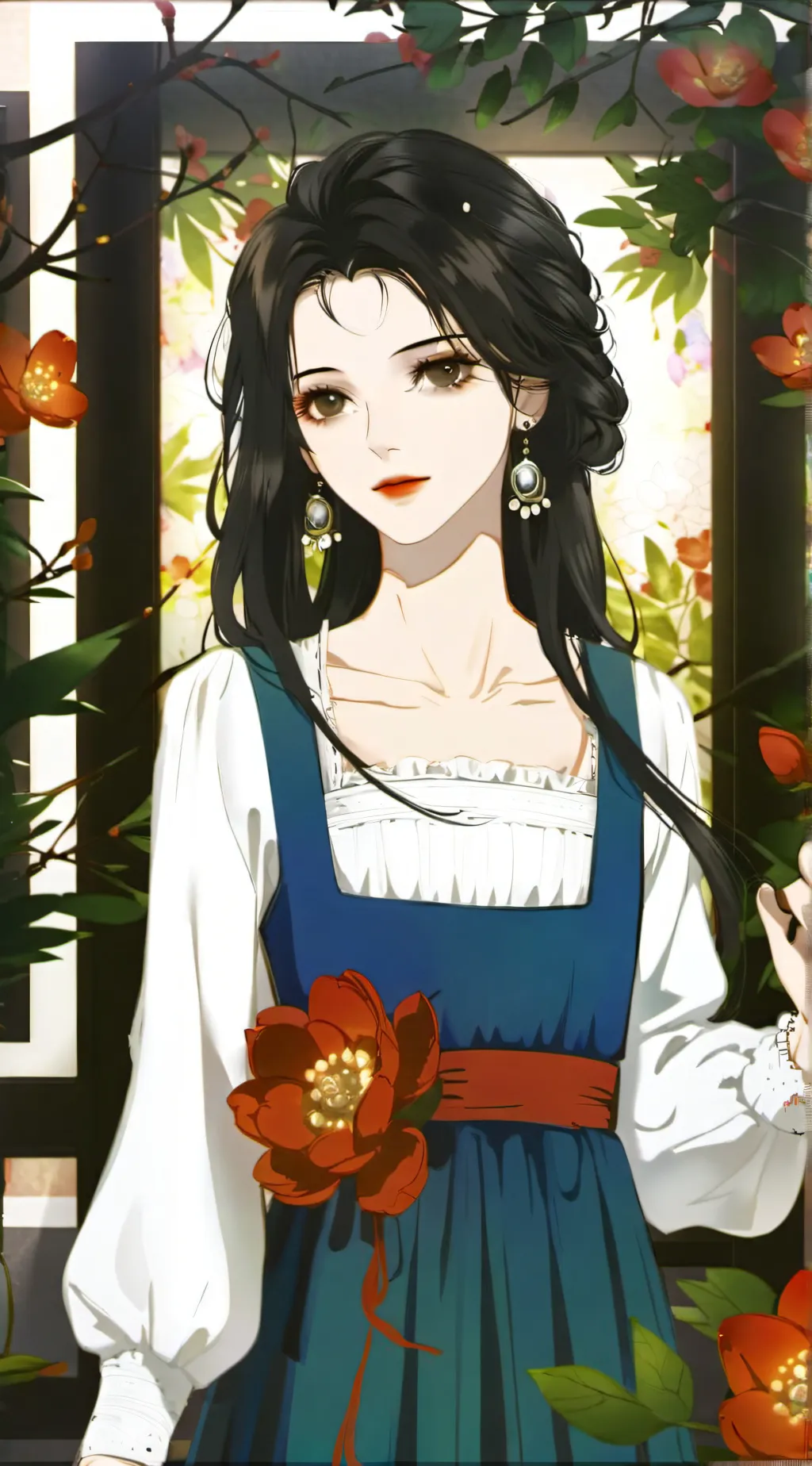 ai character: saly background