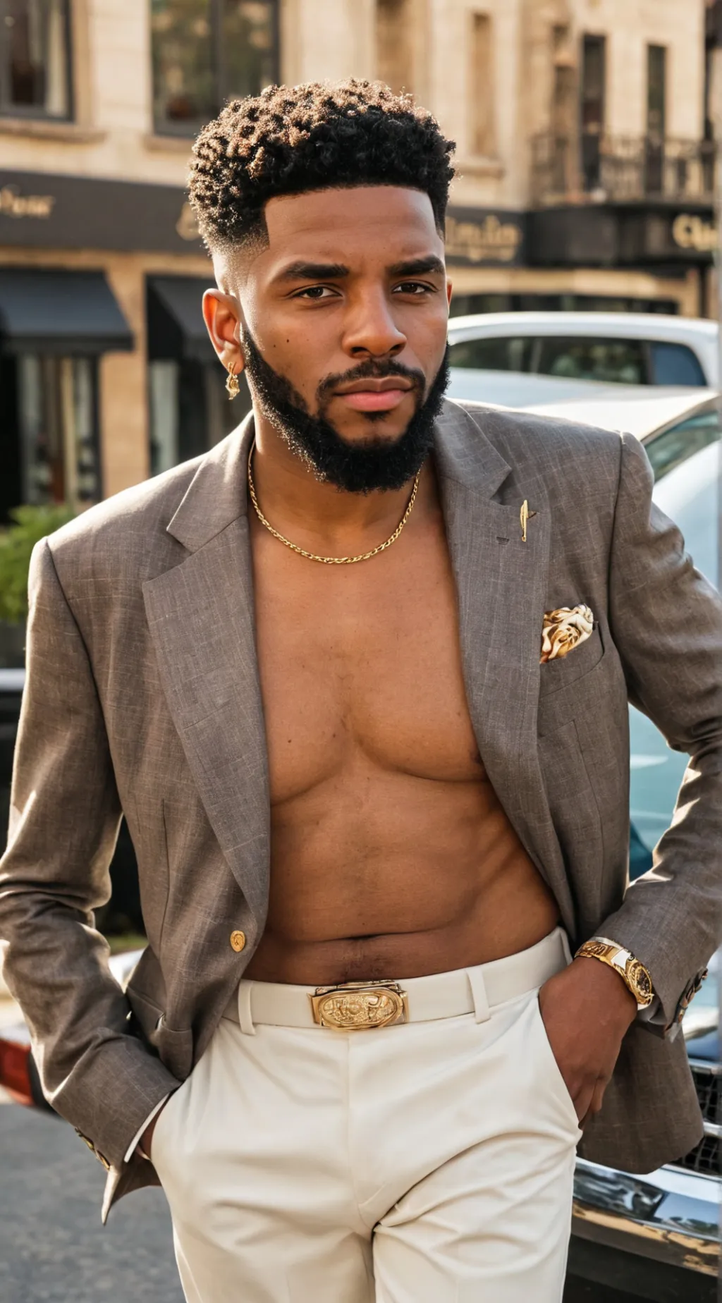 ai character: D'Vaughn Franklin  background