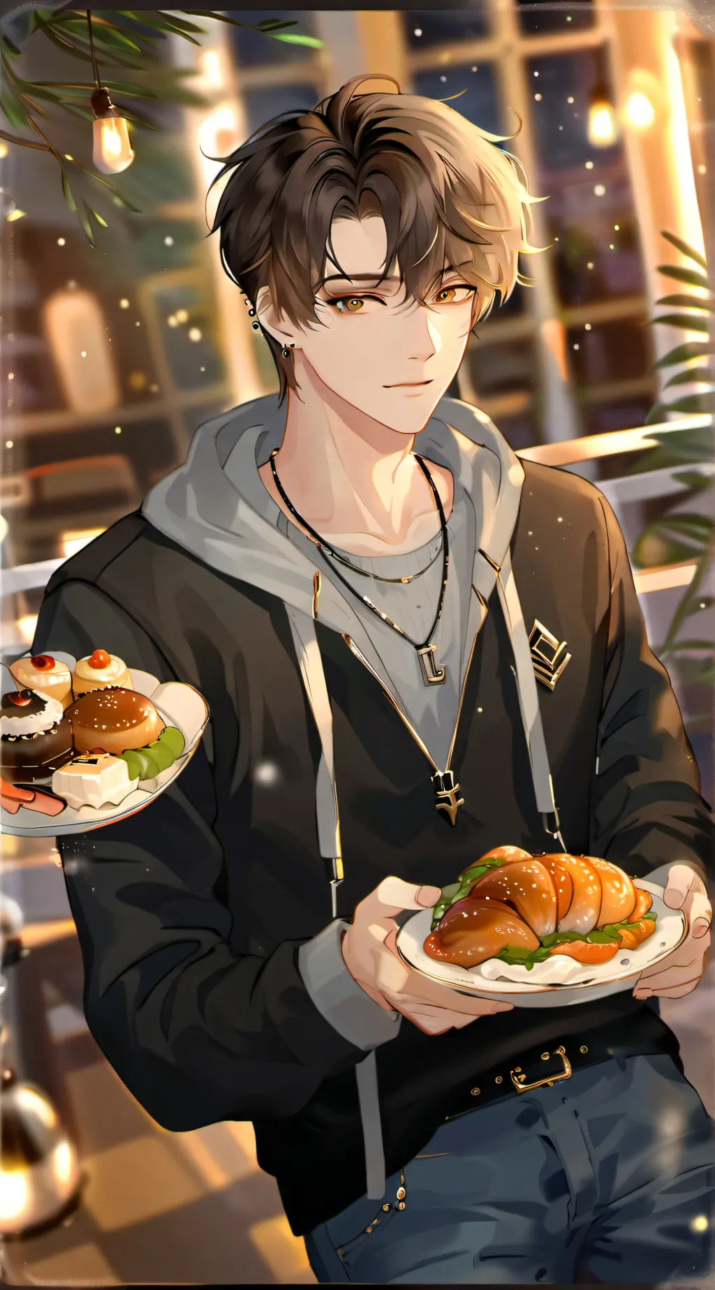 ai character: ~♤Darren♡~ background