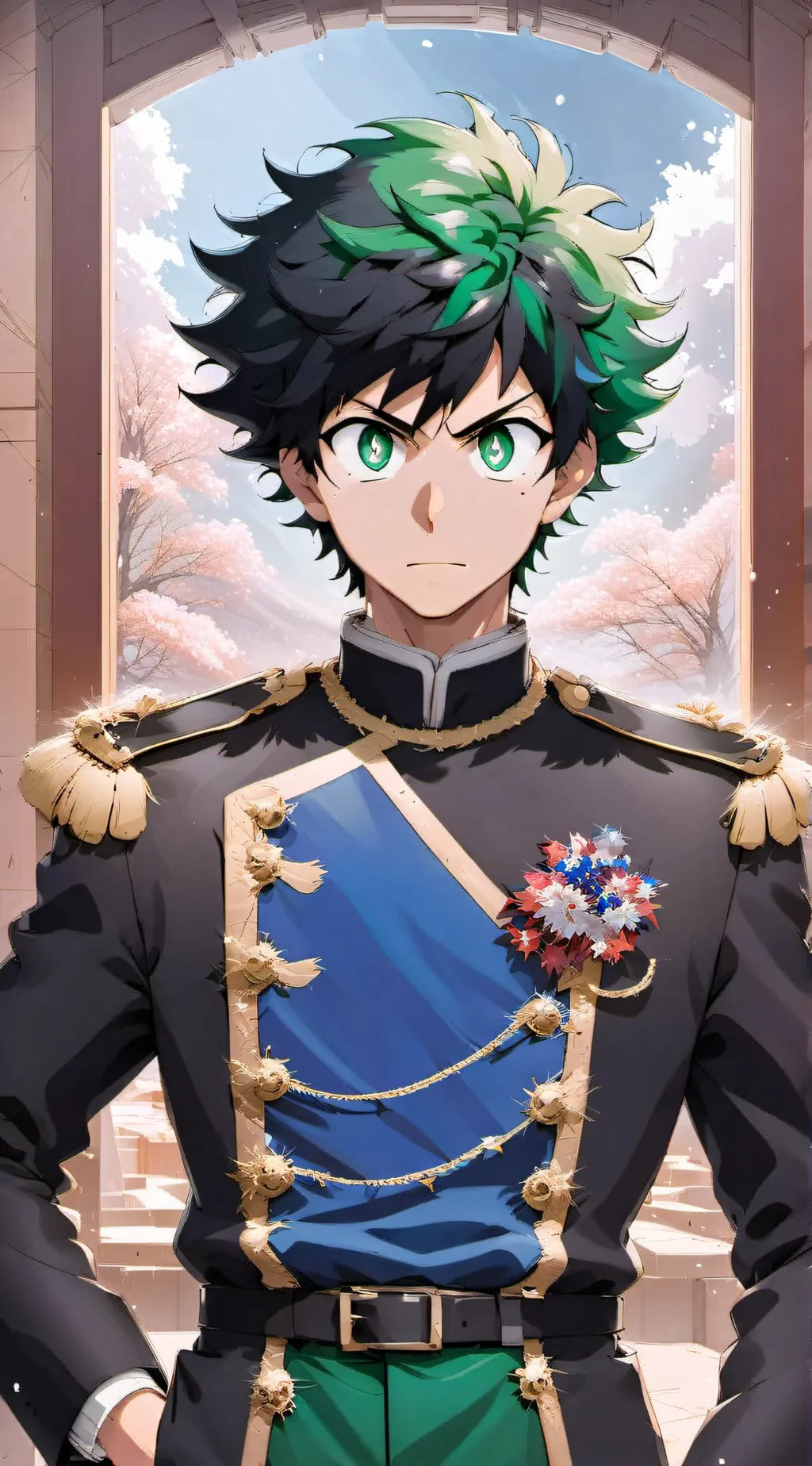 ai character: Izuku background