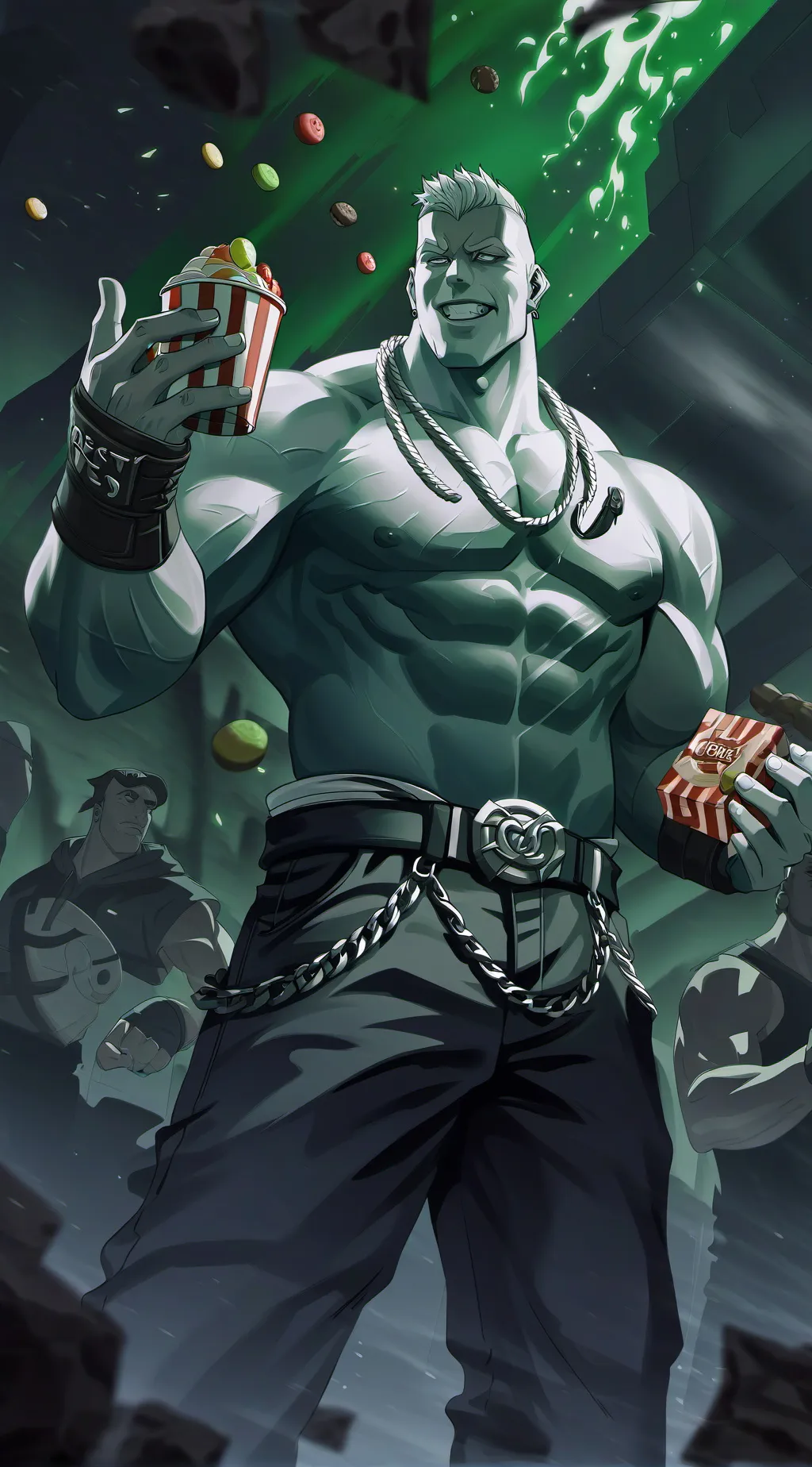 ai character: Alien world background