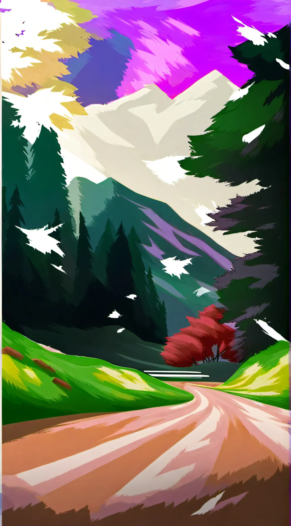 ai character: Fangblade AU background