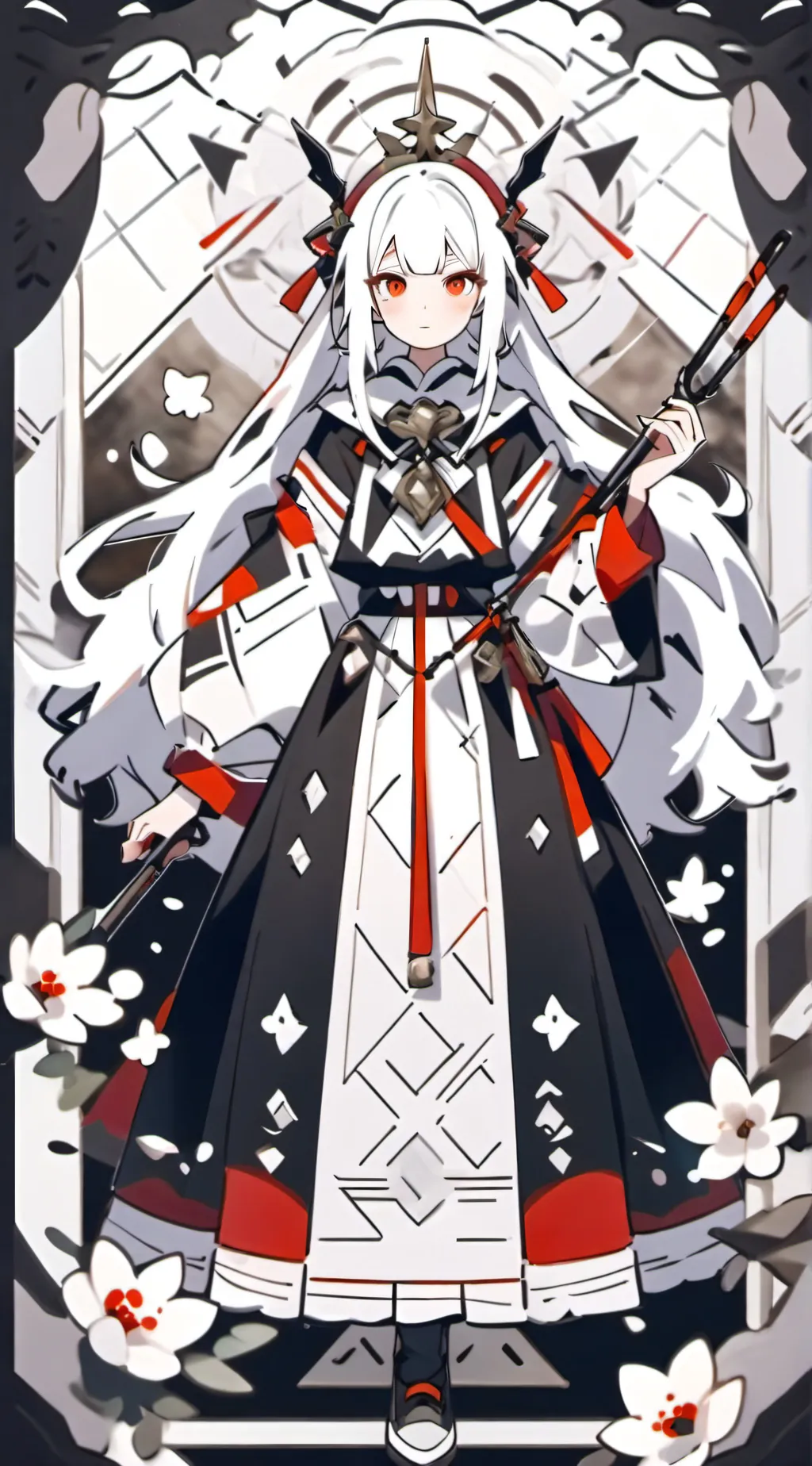 ai character: Emma >w< background