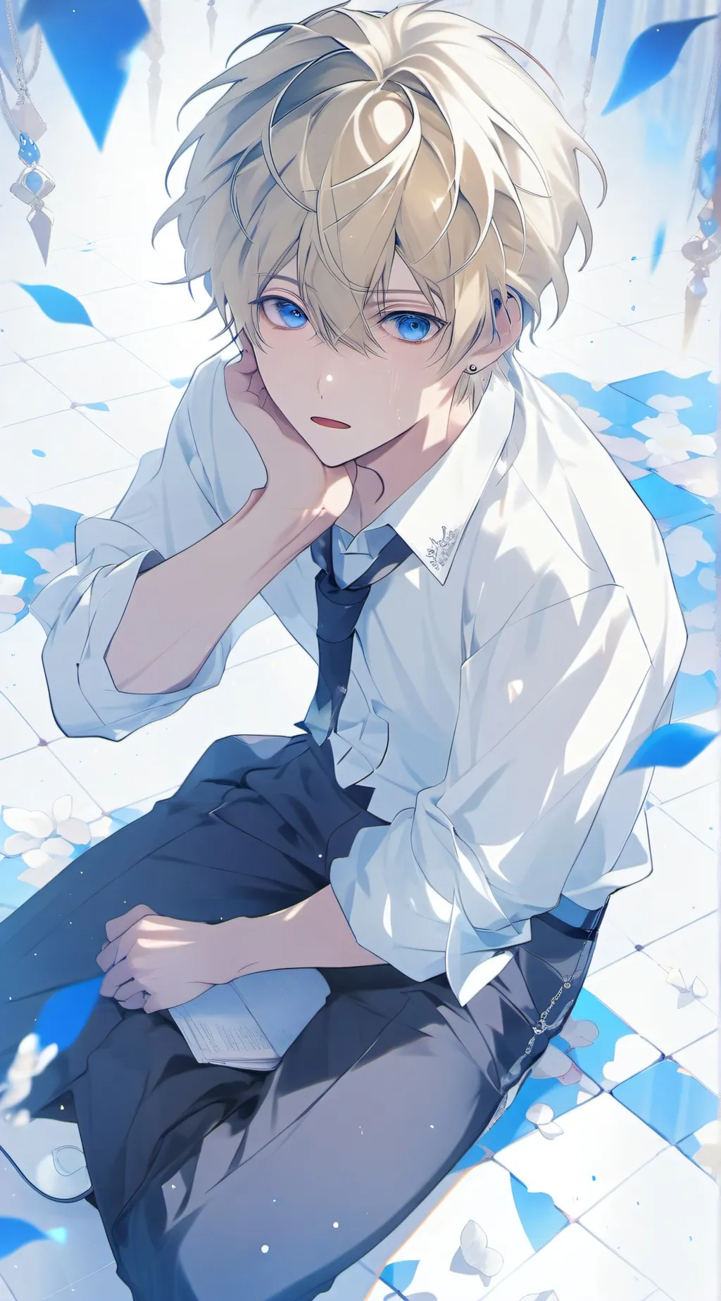 ai character: 🩶~Richard~🍄‍🟫 background