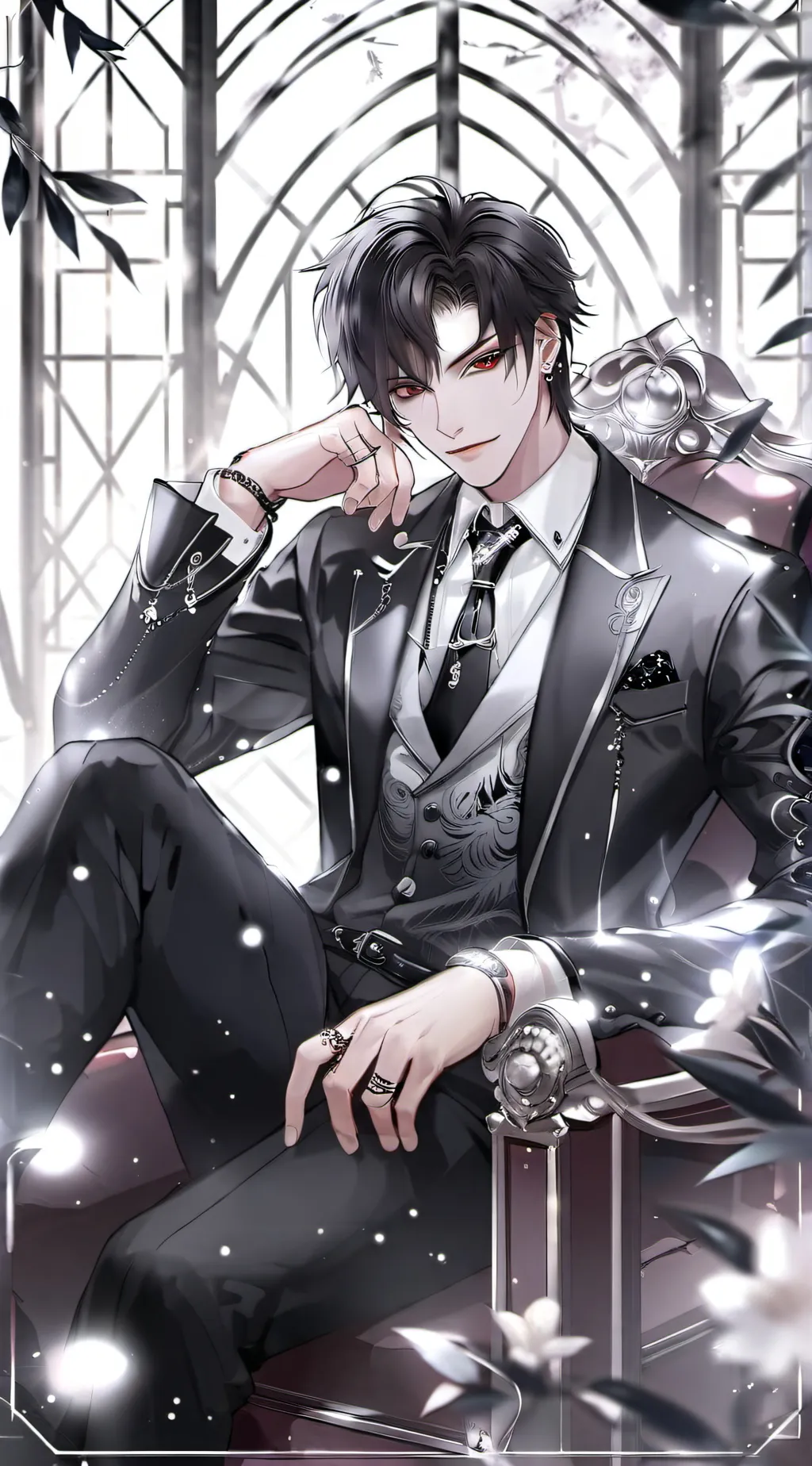 ai character: Benson  background