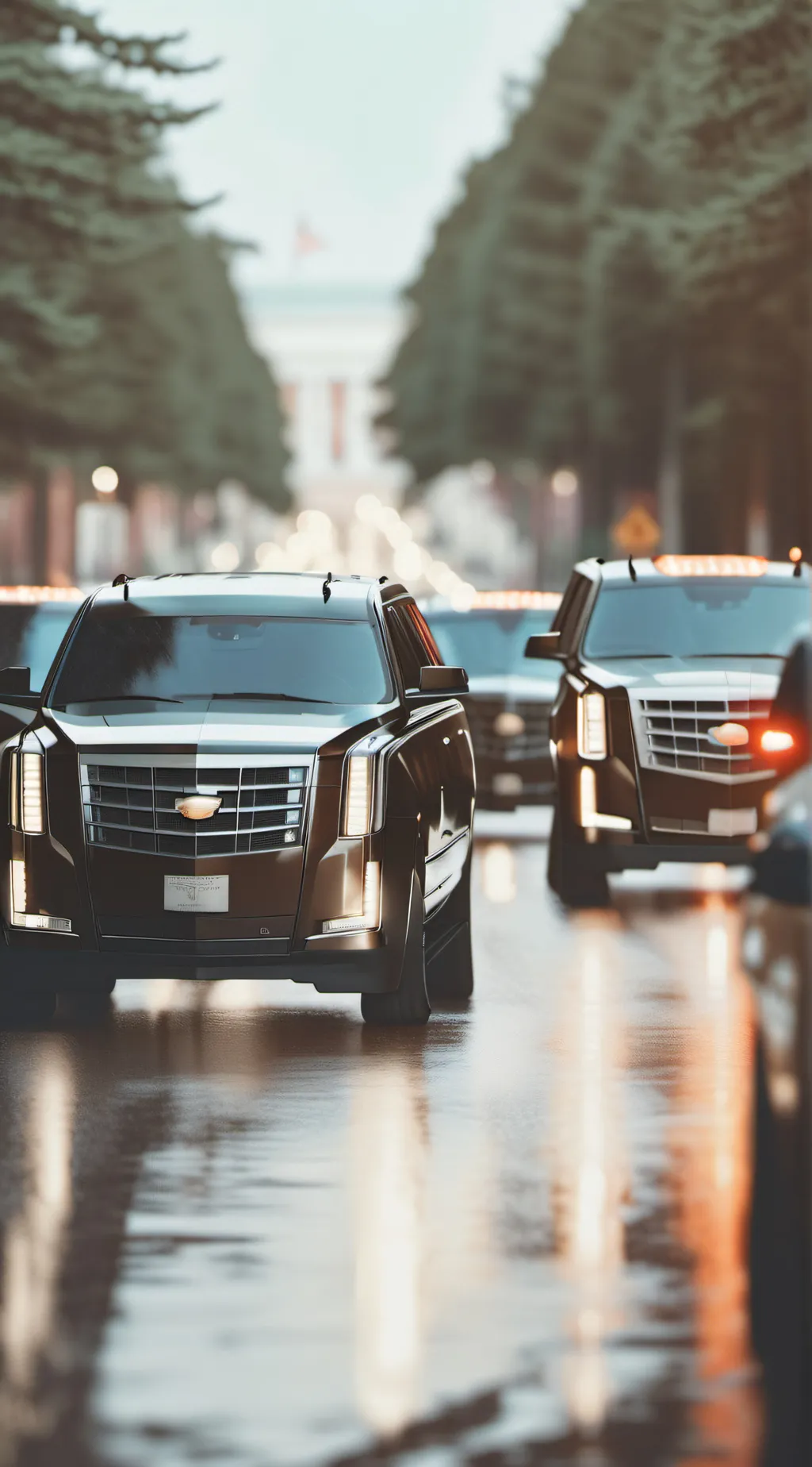 ai character: Presidential convy background