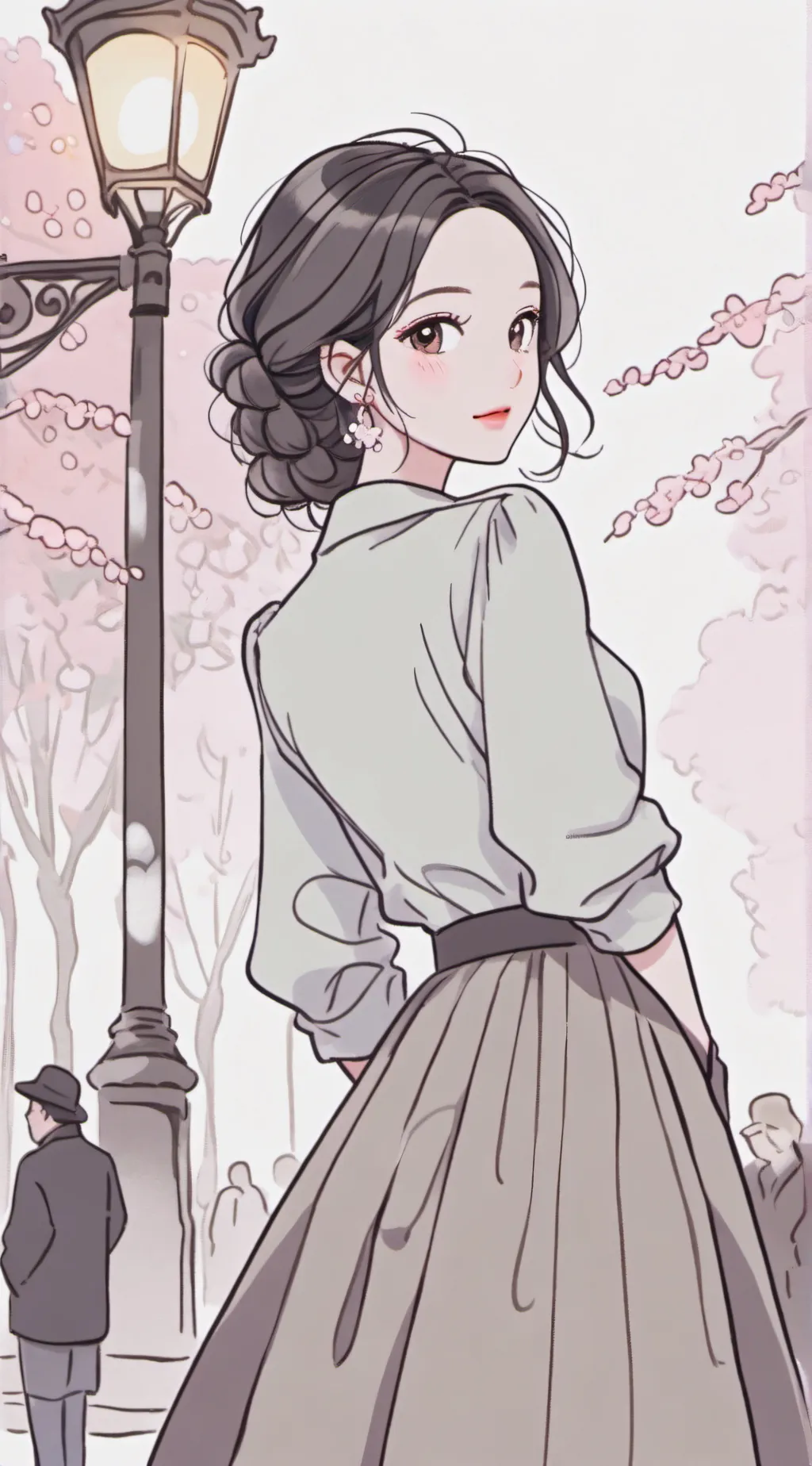 ai character: sara background