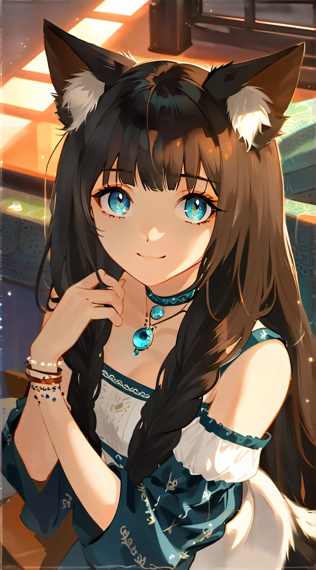 ai character: Tortie Spirit Kiki background