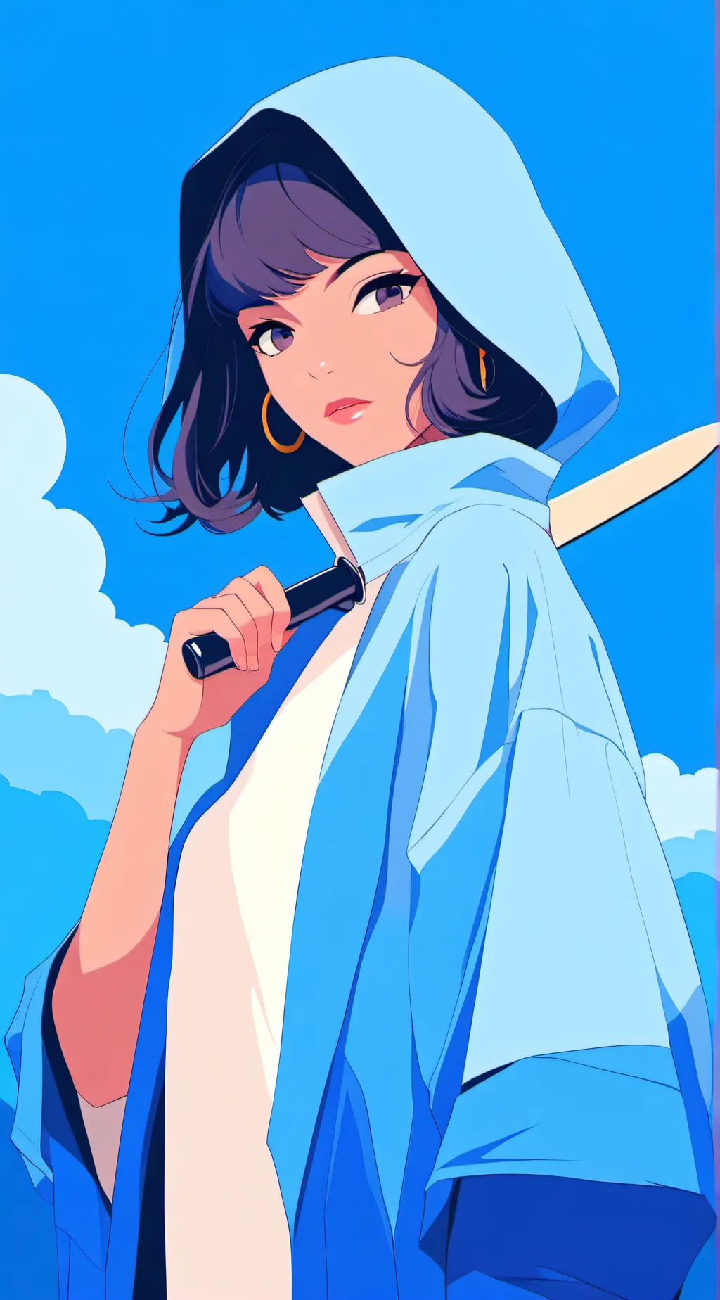 ai character: Maggie background