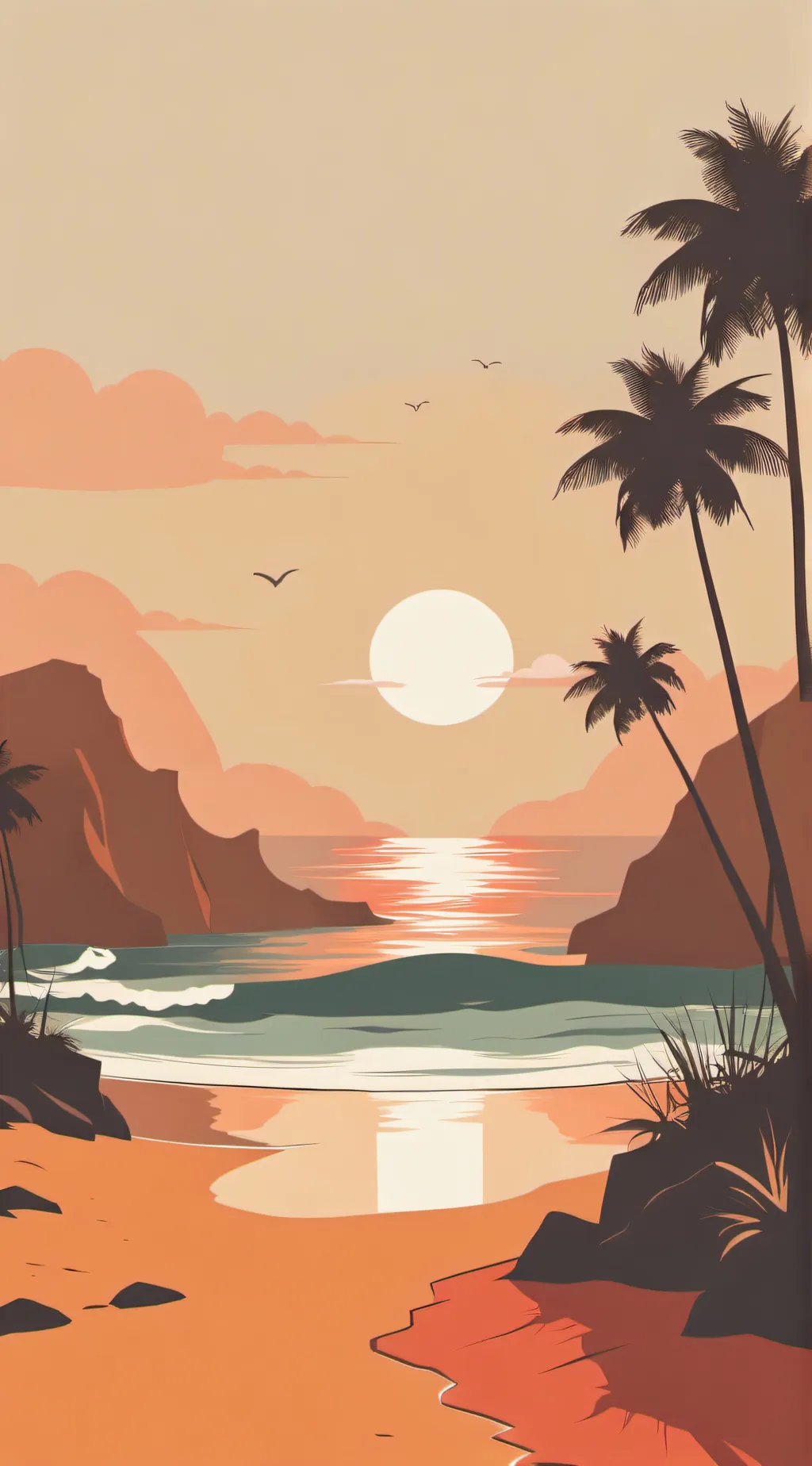 ai character: chill music background