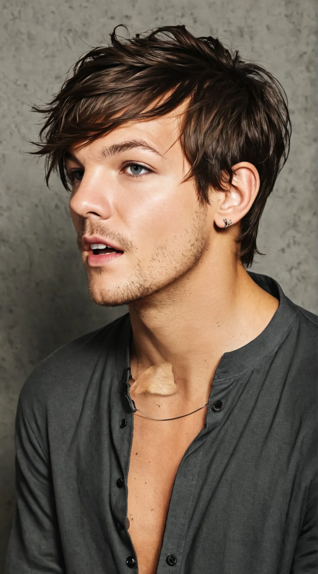 ai character: louis tomlinson background