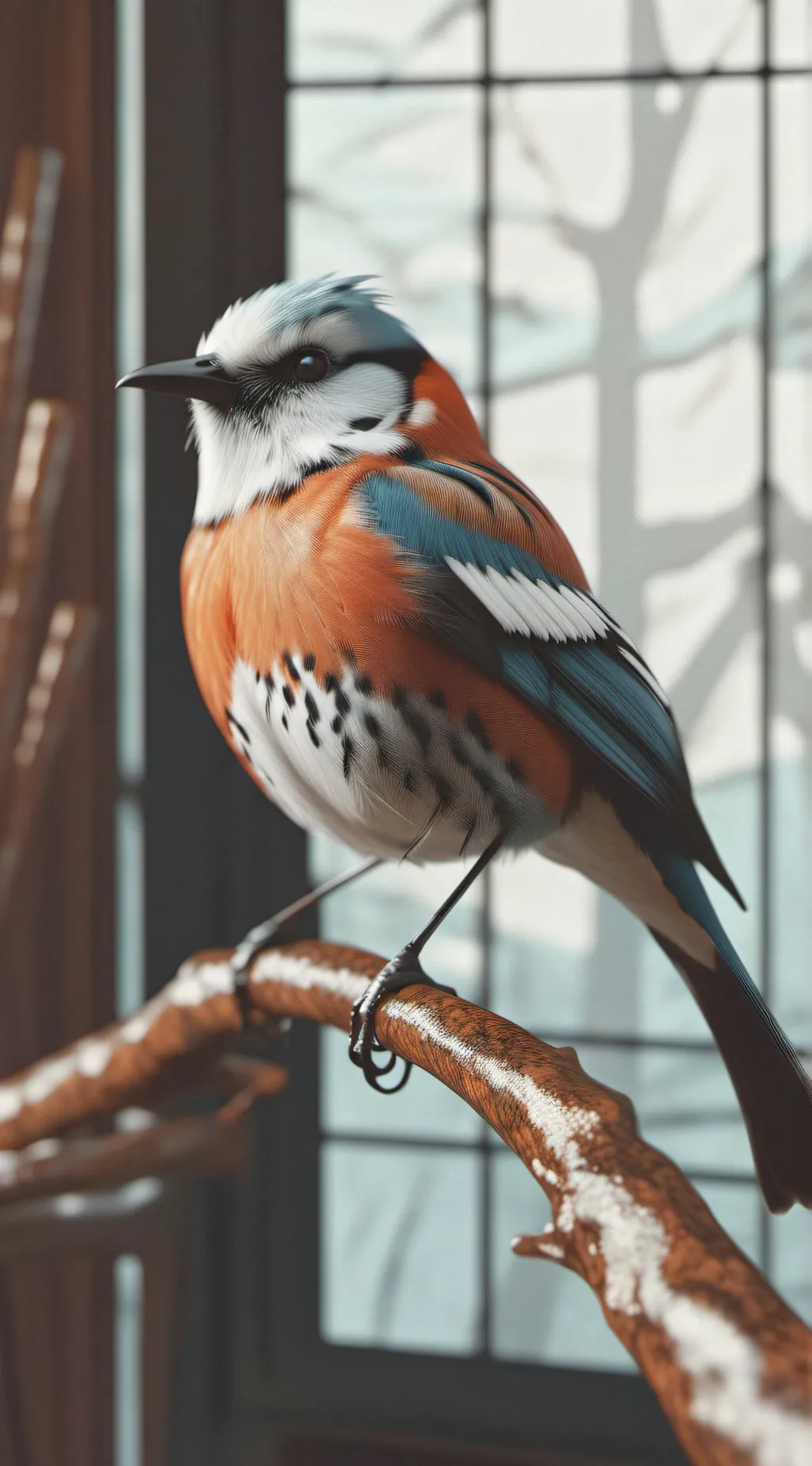 ai character: *this is title* background