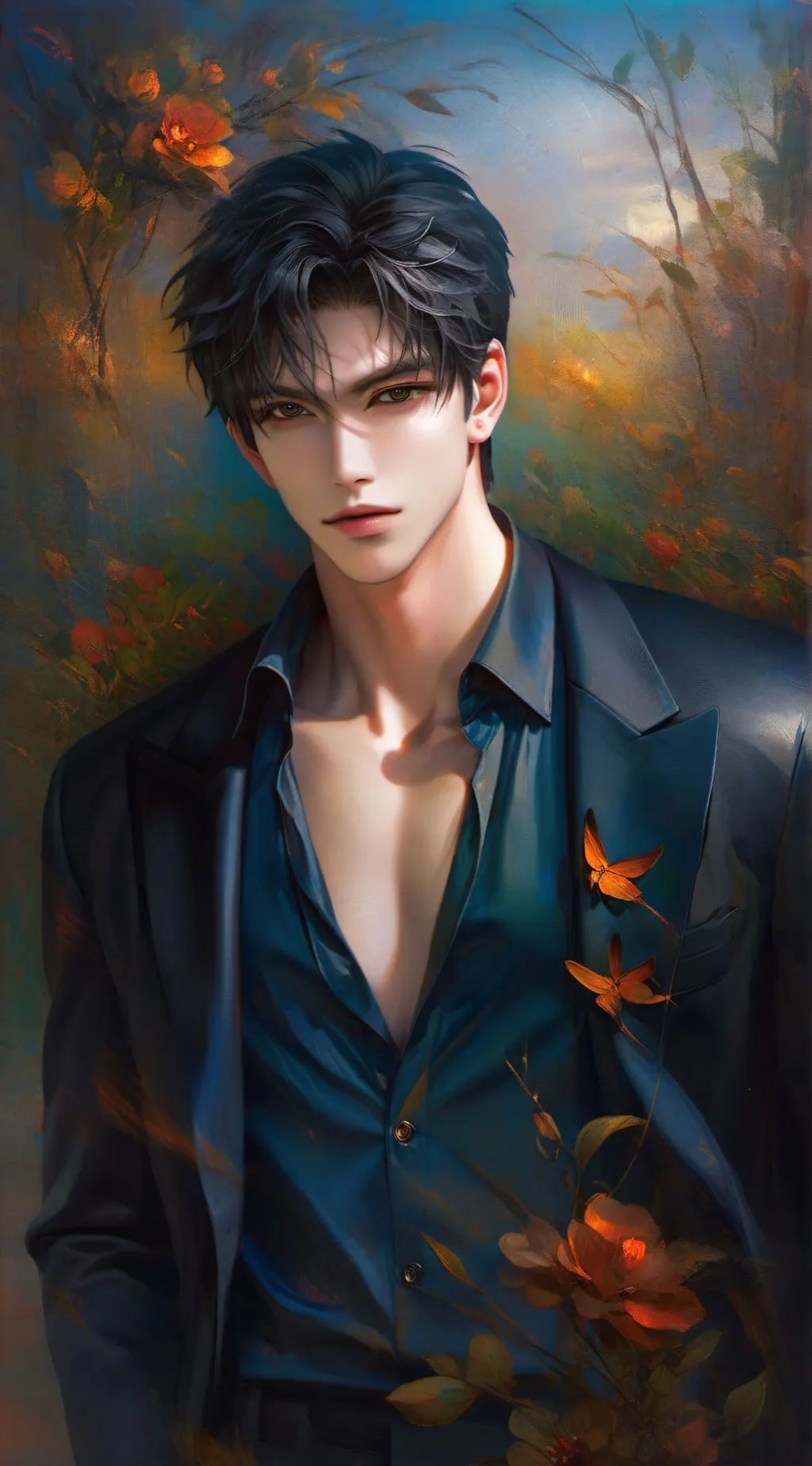 ai character: "Dark" background