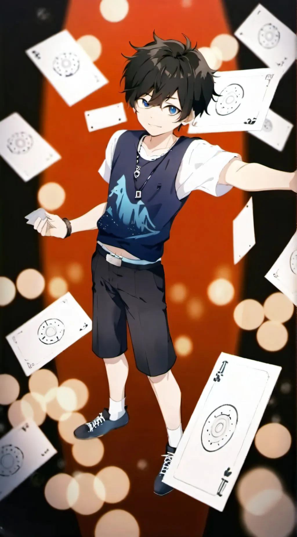 ai character: kidnappermystery background