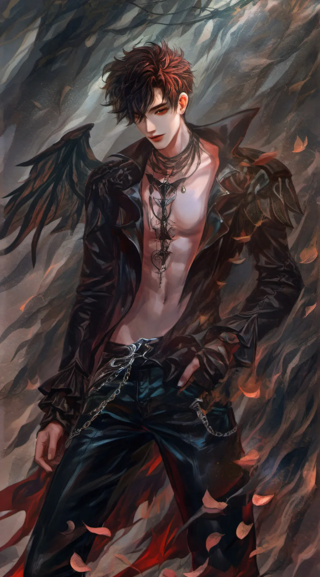 ai character: sus bad boi background