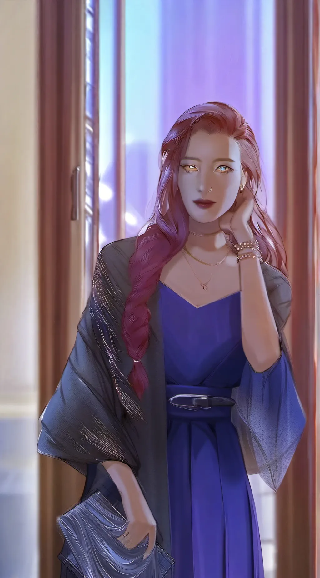 ai character: Nyx background