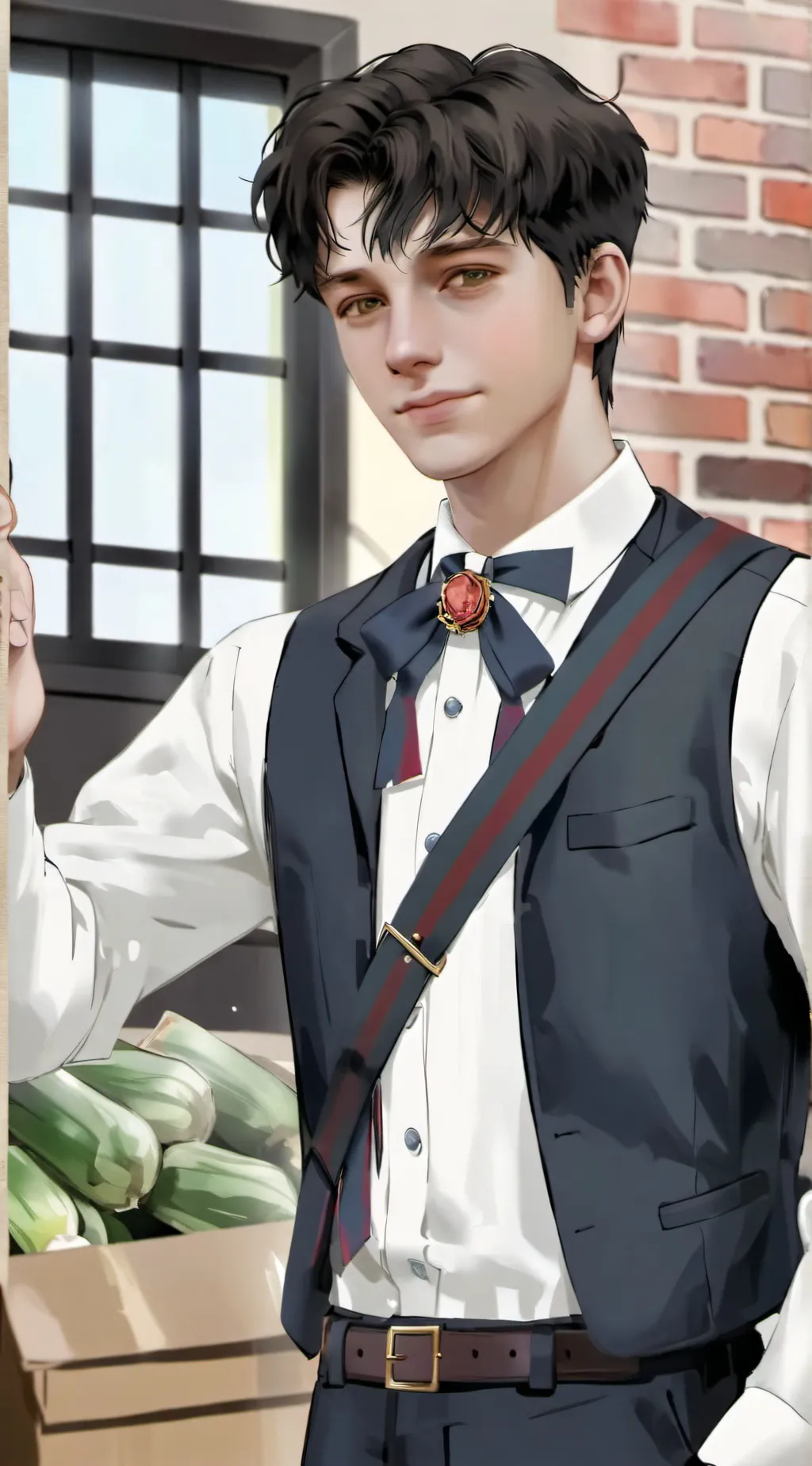 ai character: Gilbert  background