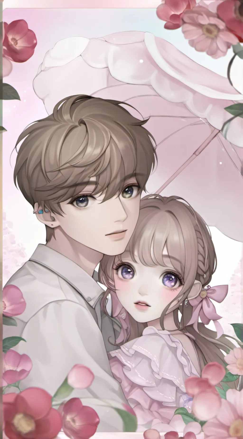 ai character: Della and Allen background