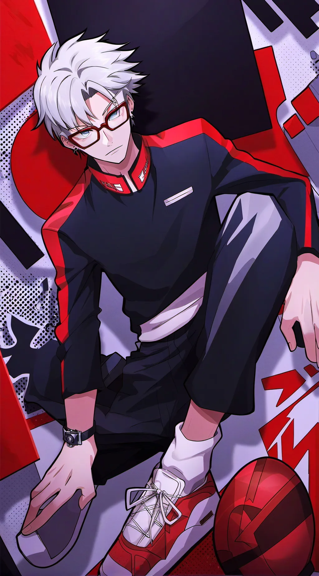 ai character: skibidiii mha background