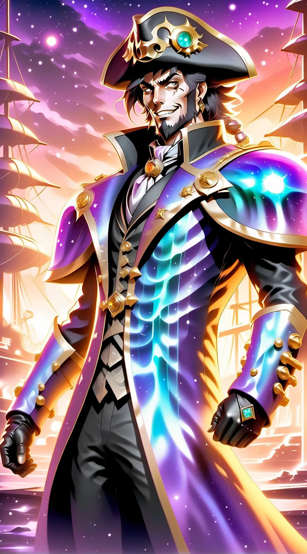 ai character: Doc Syn background