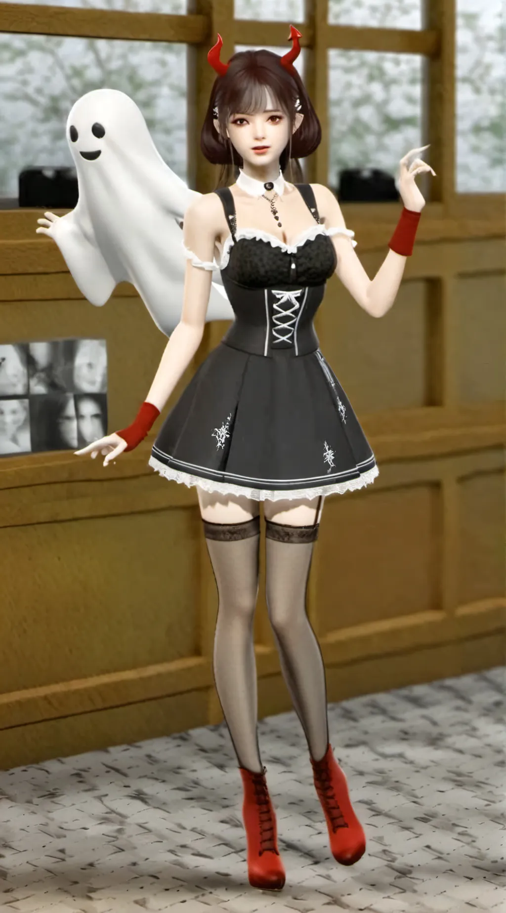 ai character: Elara background