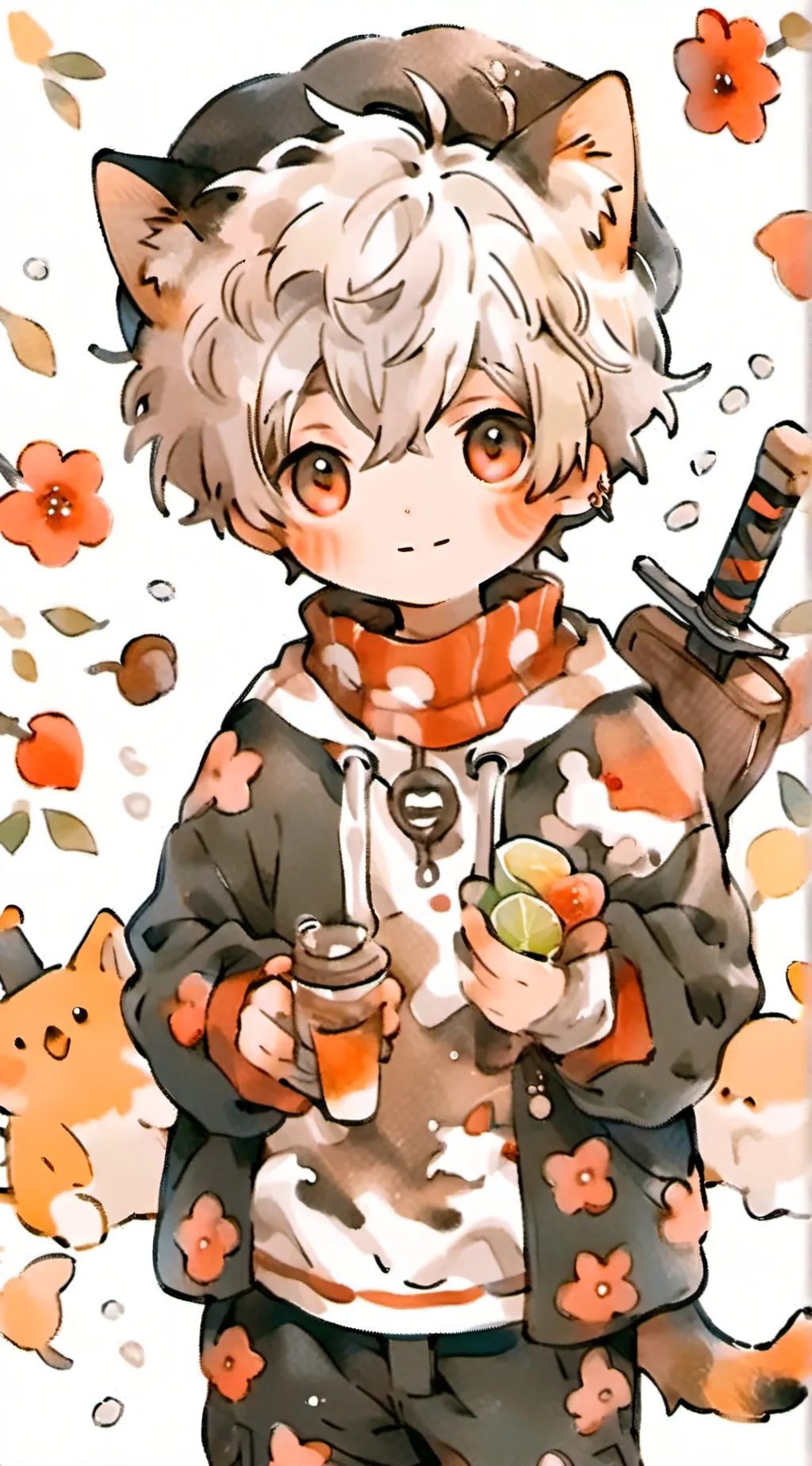 ai character: ??? background