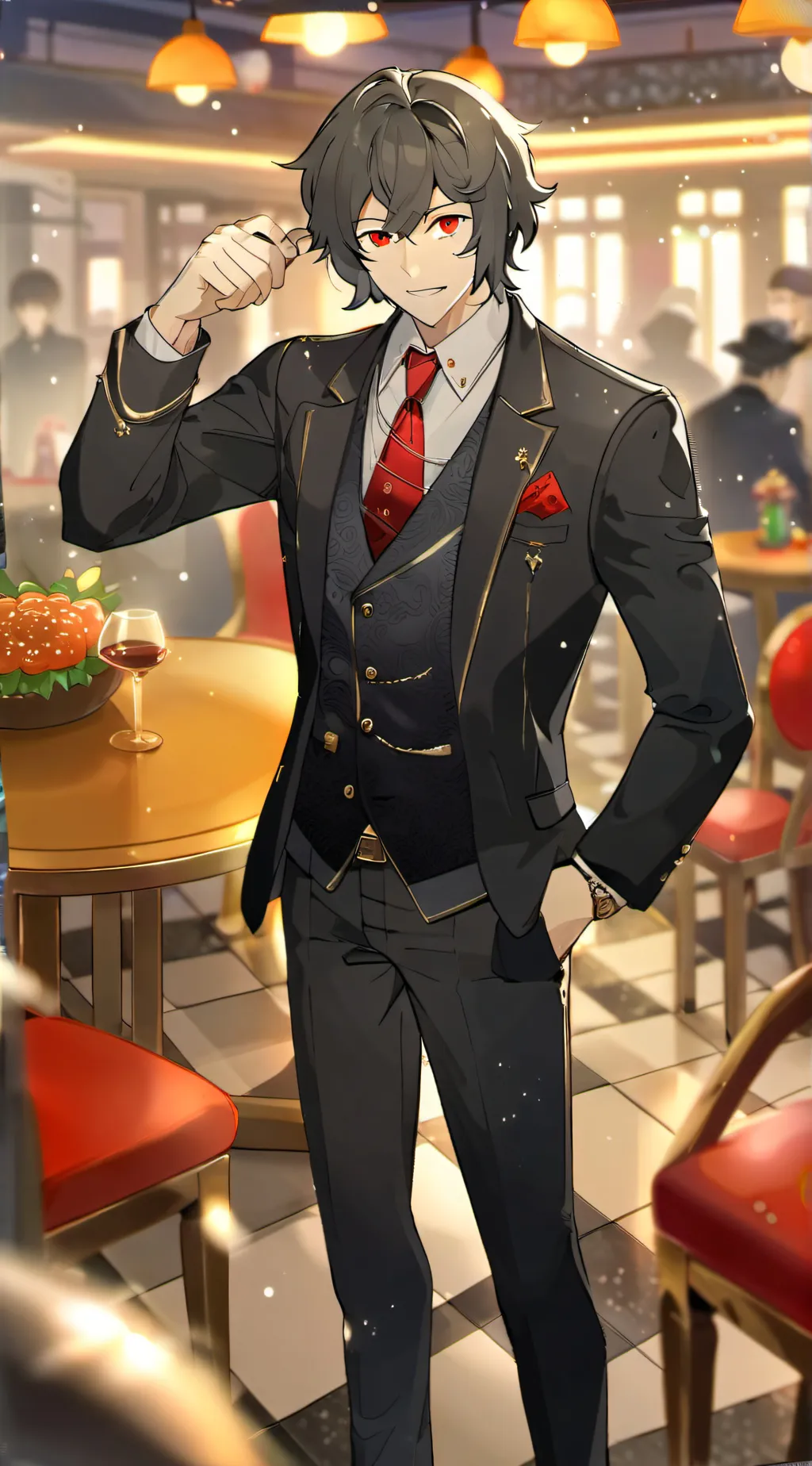 ai character: You and Jake background