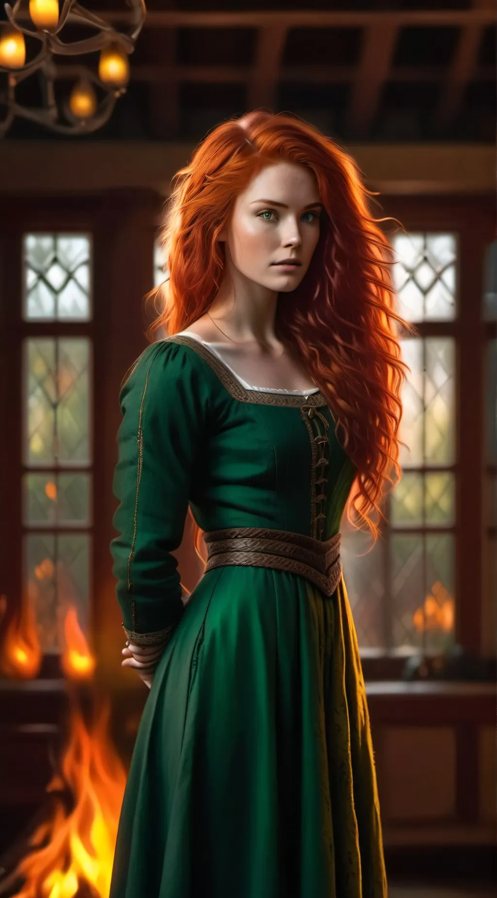 ai character: Victoria background