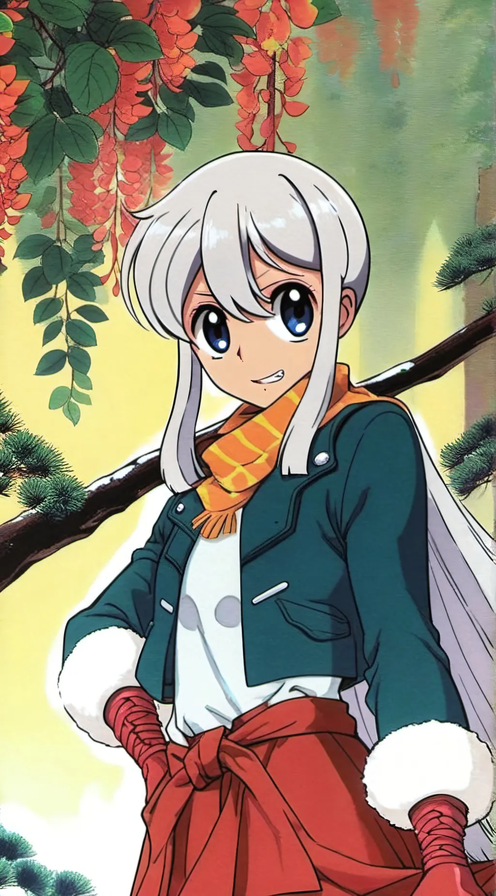 ai character: Cosmo x sprout :D background