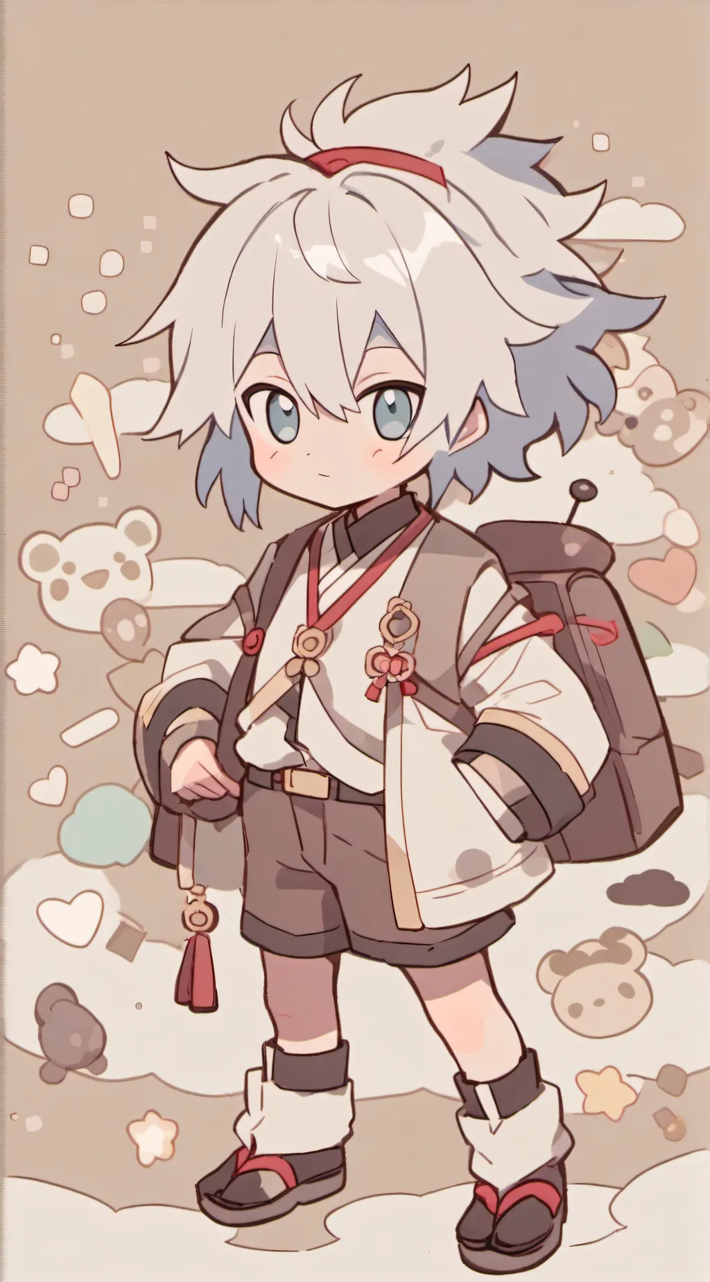 ai character: gojo background