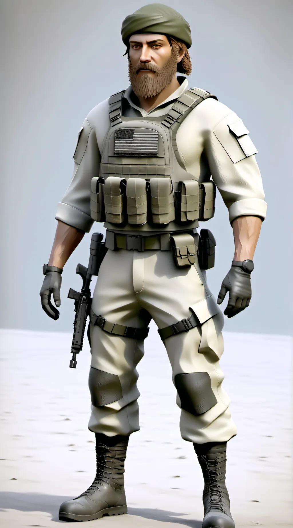 ai character: Champ background