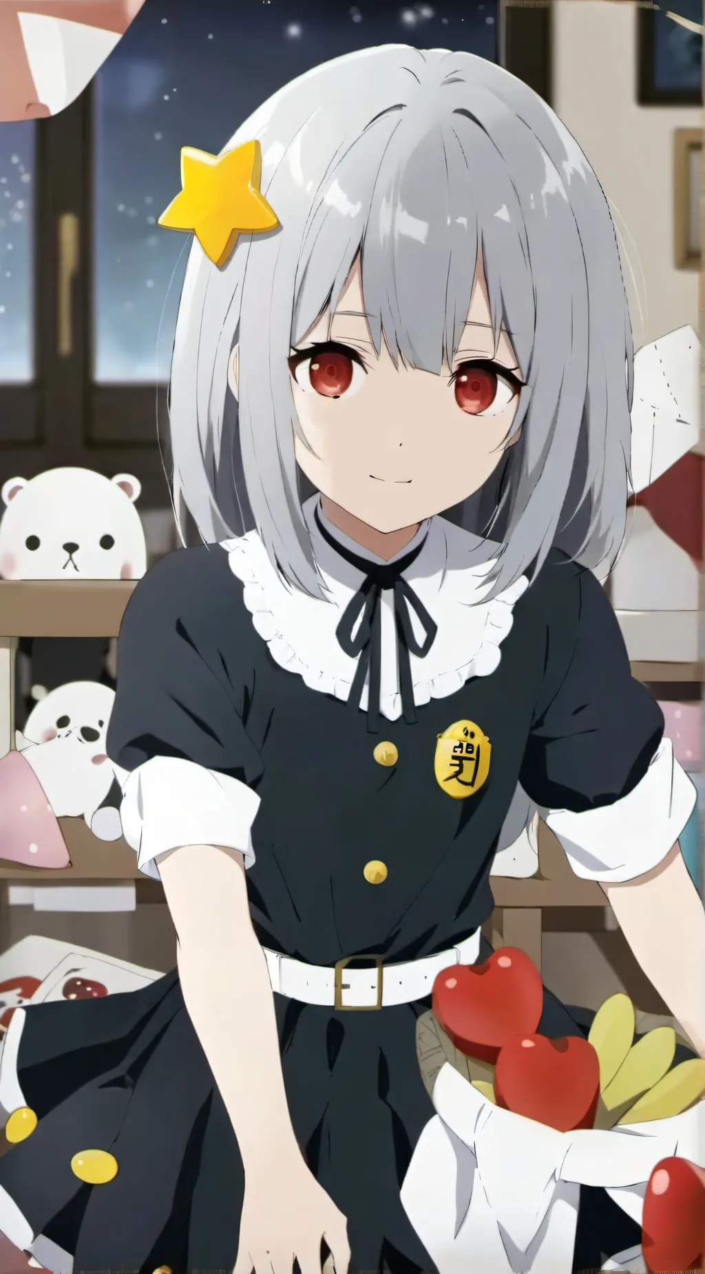 ai character: Athena  yandere background