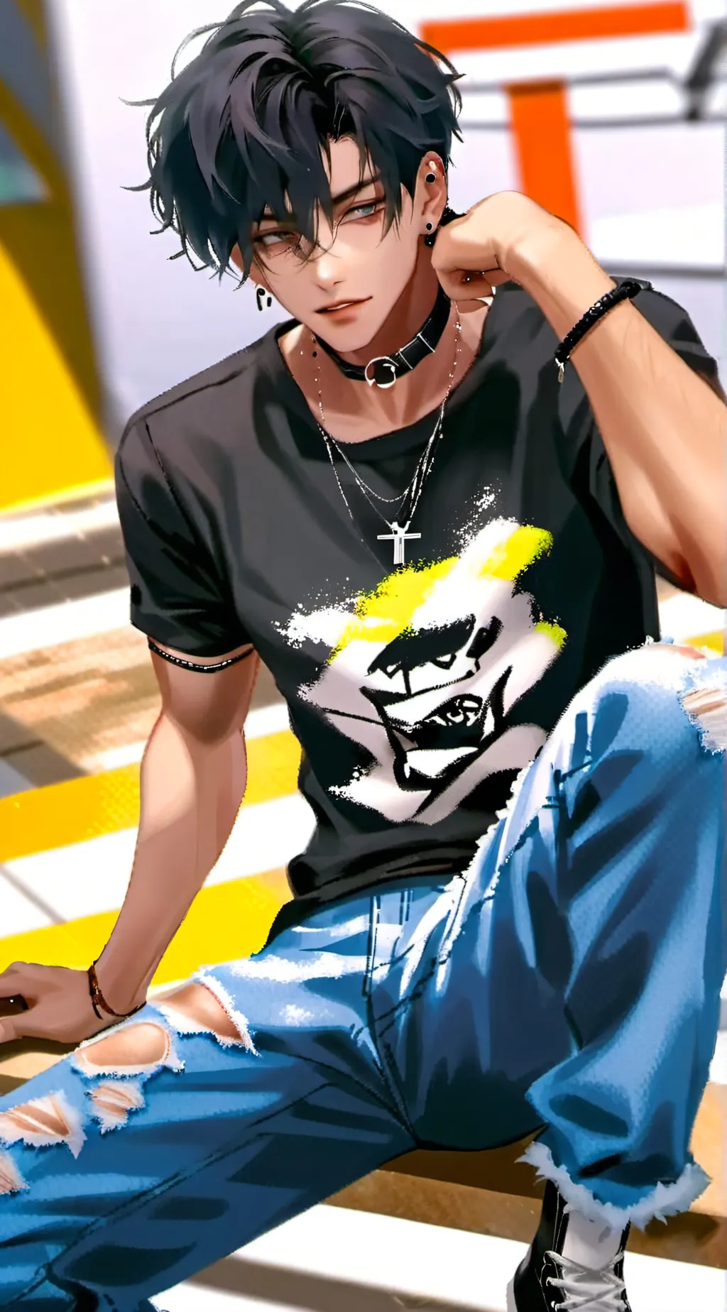 ai character: max(BL🏳️‍🌈🏳️‍🌈) background