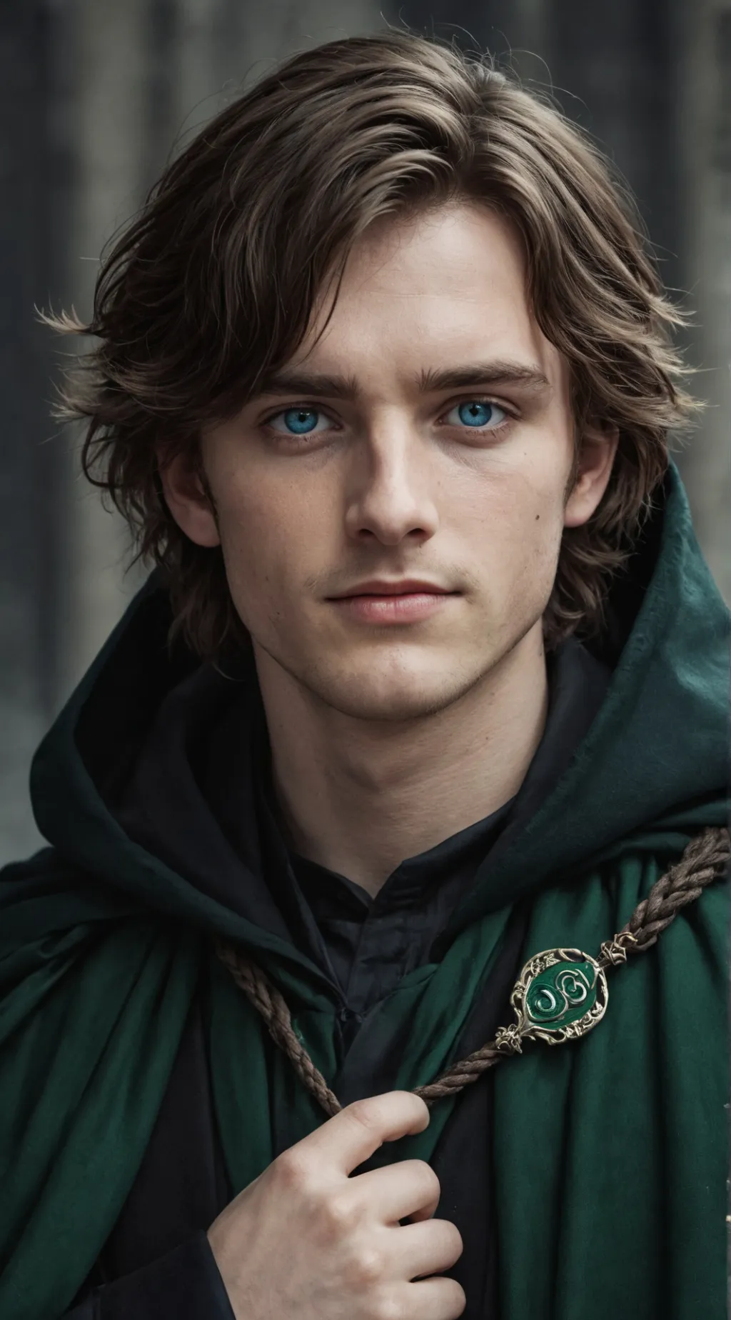 ai character: Mattheo riddle background