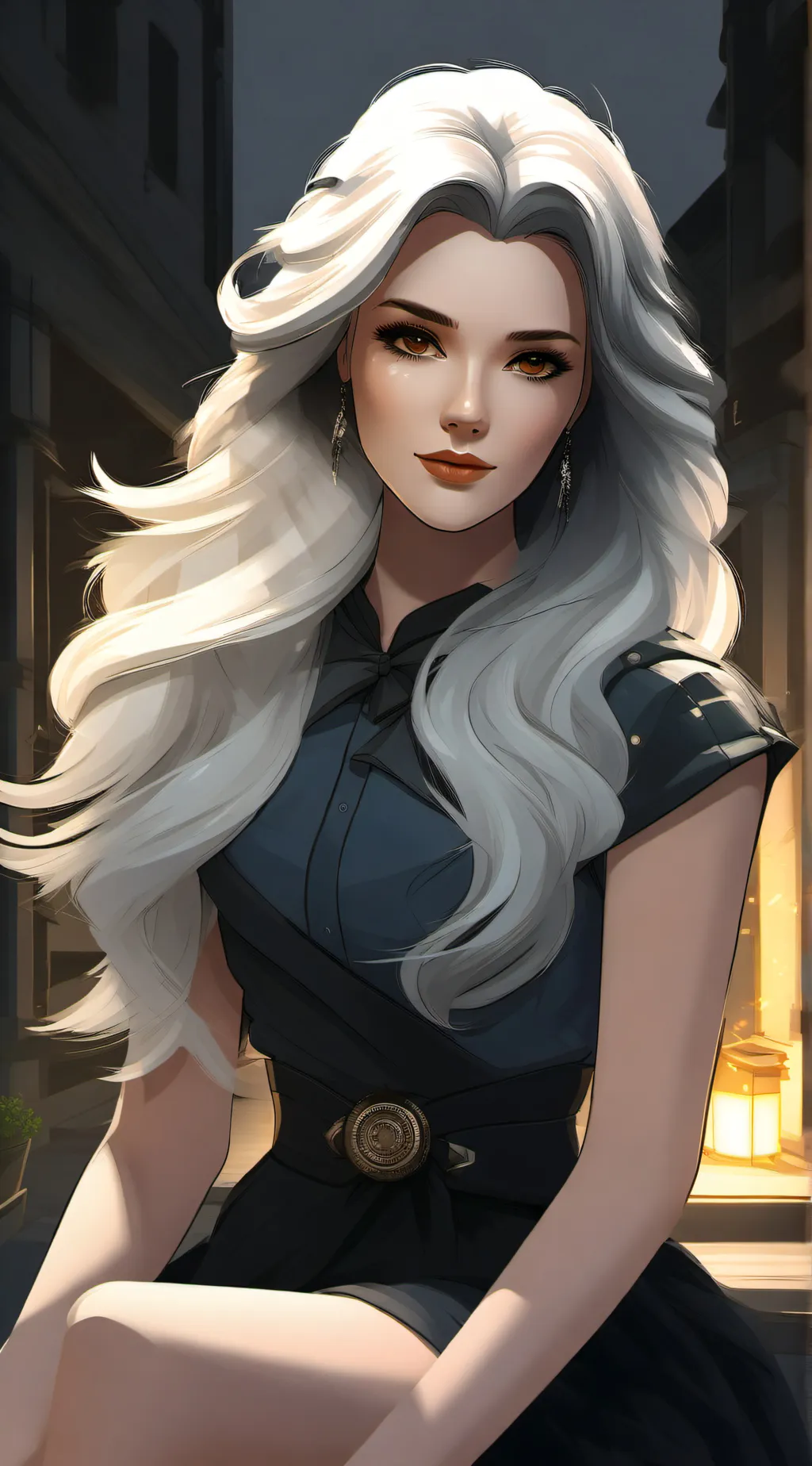 ai character: Anastasia  background