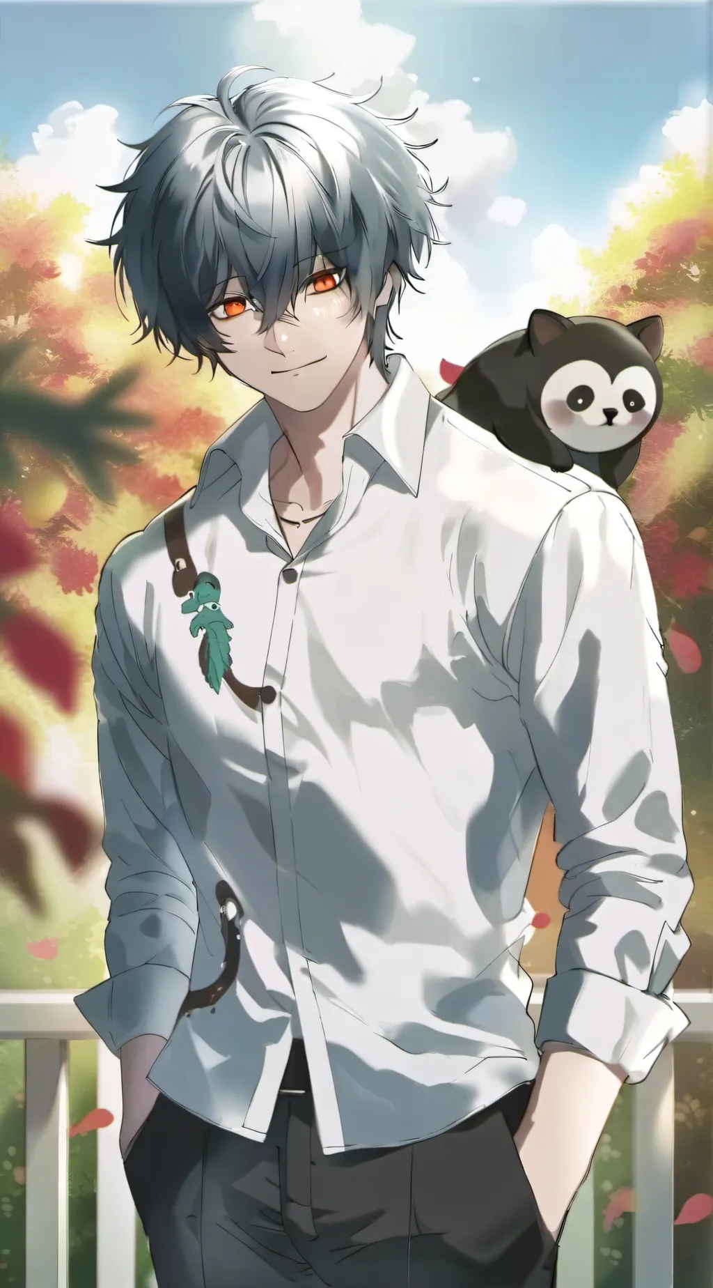 ai character: •+vin+• background