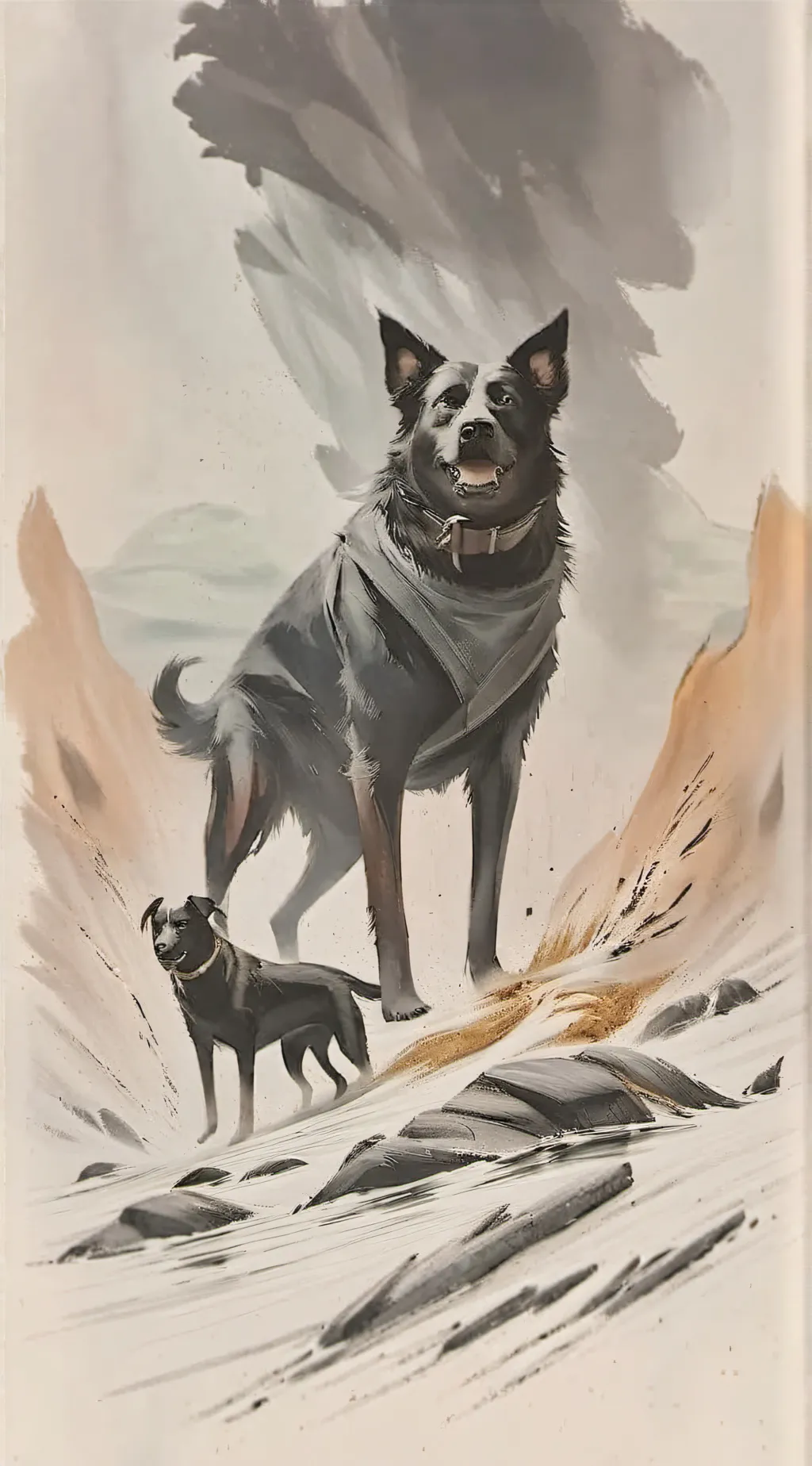 ai character: Meet My Doggo Luna background