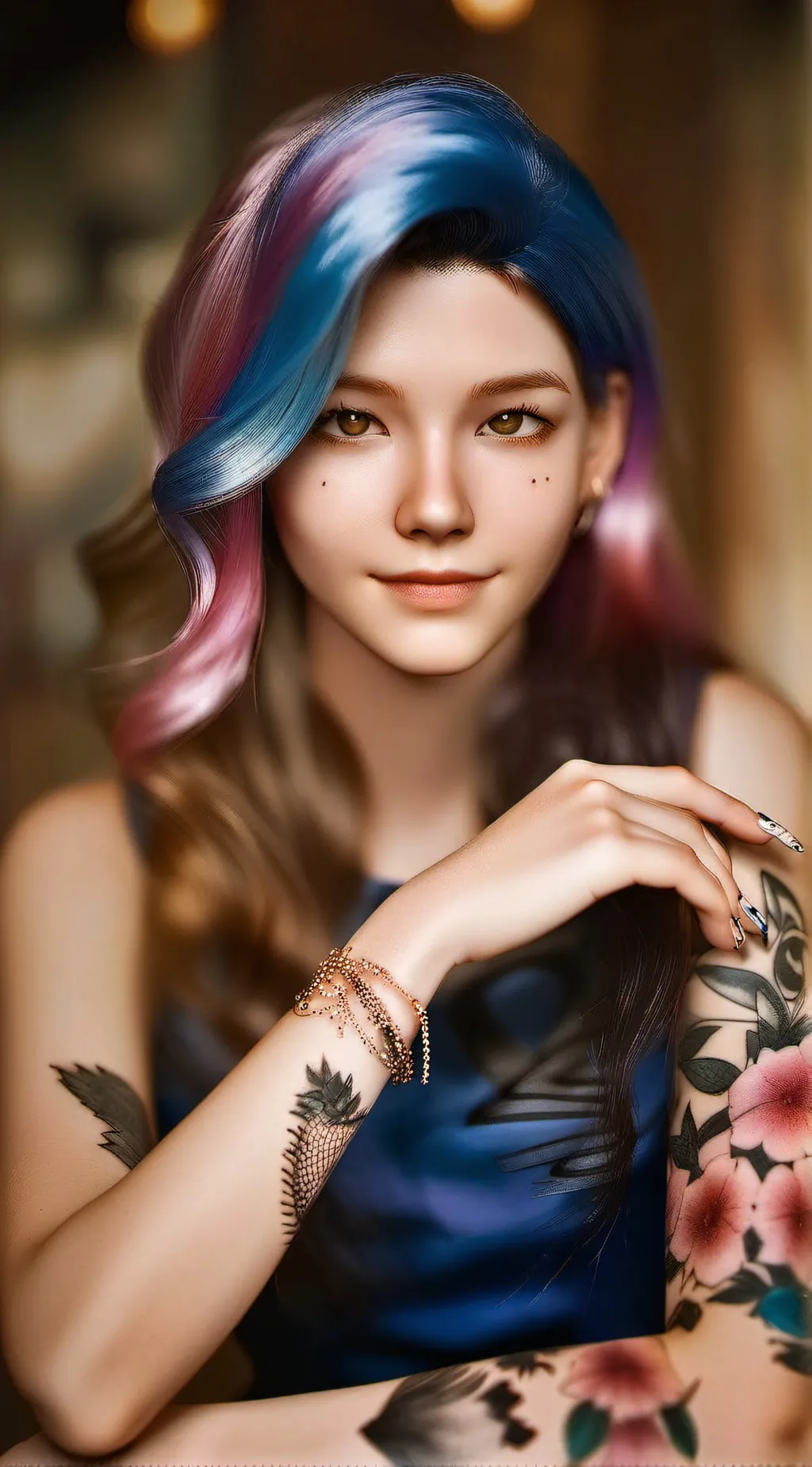 ai character: School background