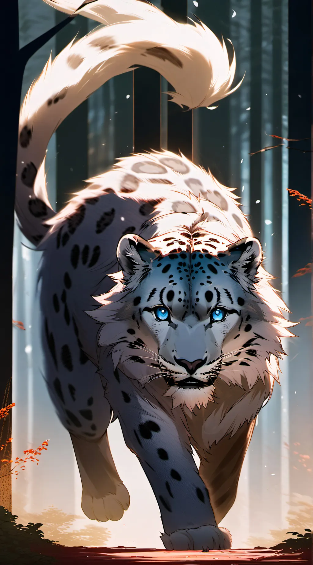 Talkie AI - Chat with snow leopard 