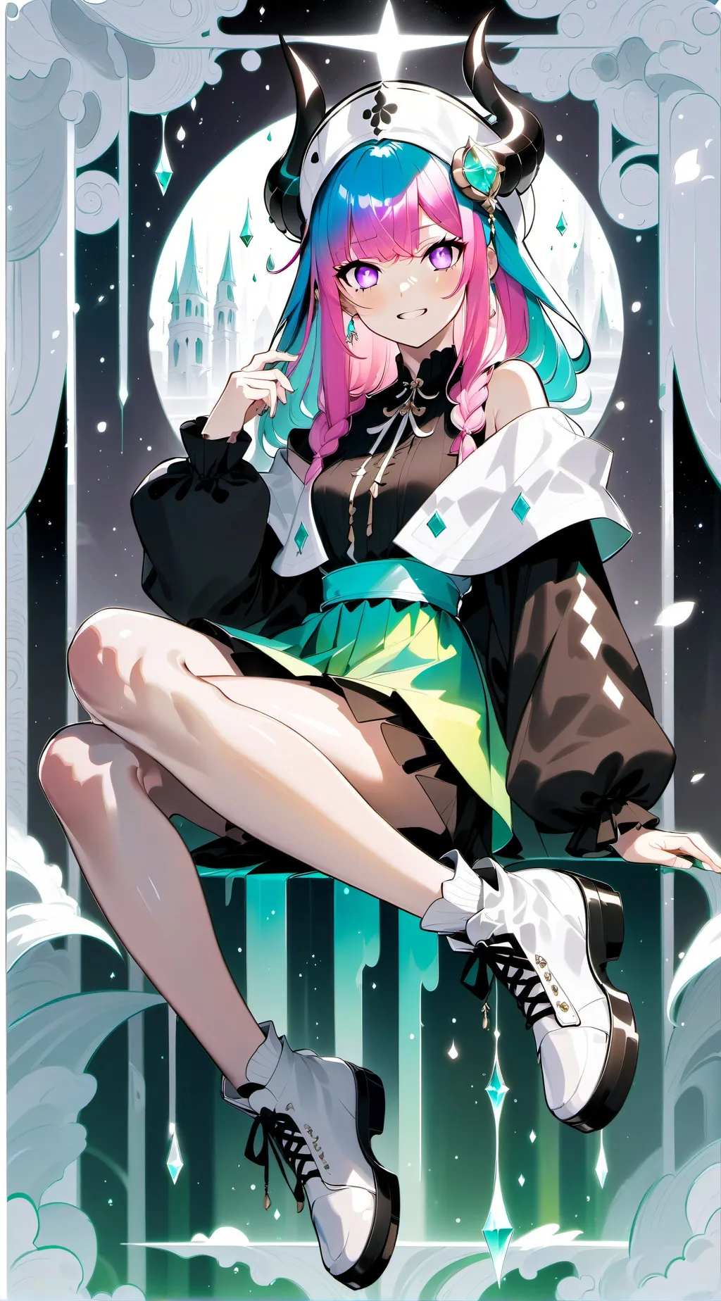 ai character: Evelyn background