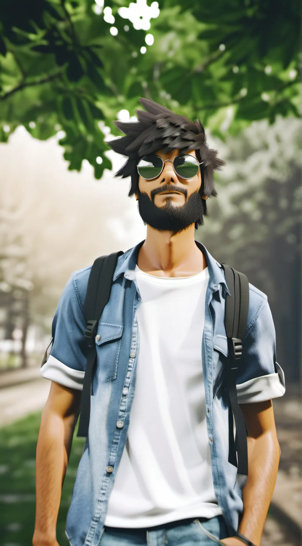 ai character: Makoto background