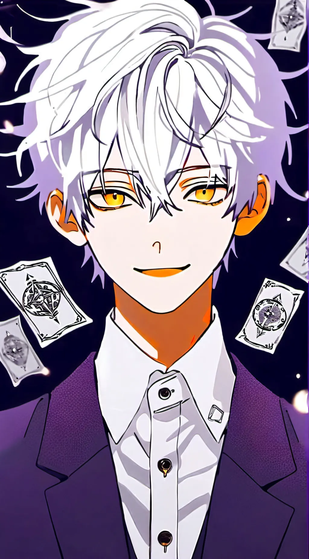 ai character: -Valentino- background