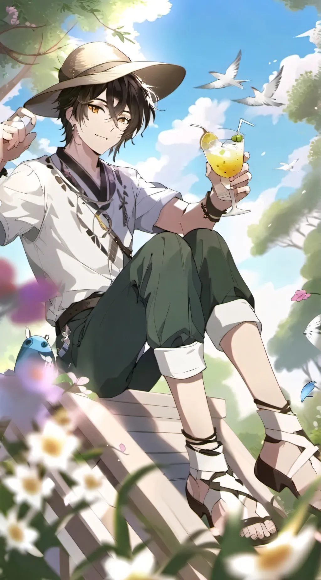 ai character: Koly background