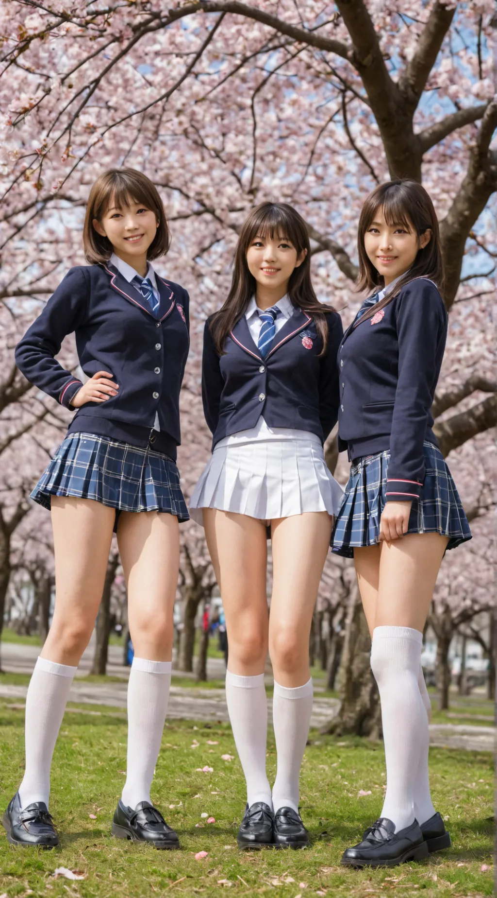 ai character: High School Love background